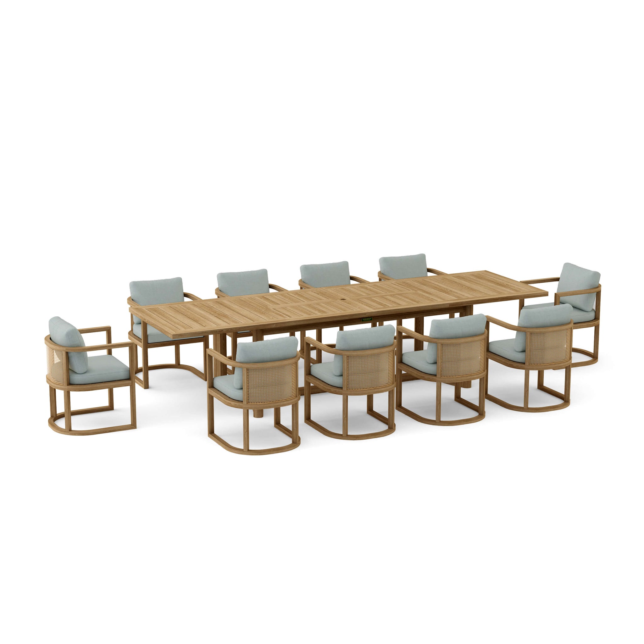 Junus 11-PCS Dining Table Set