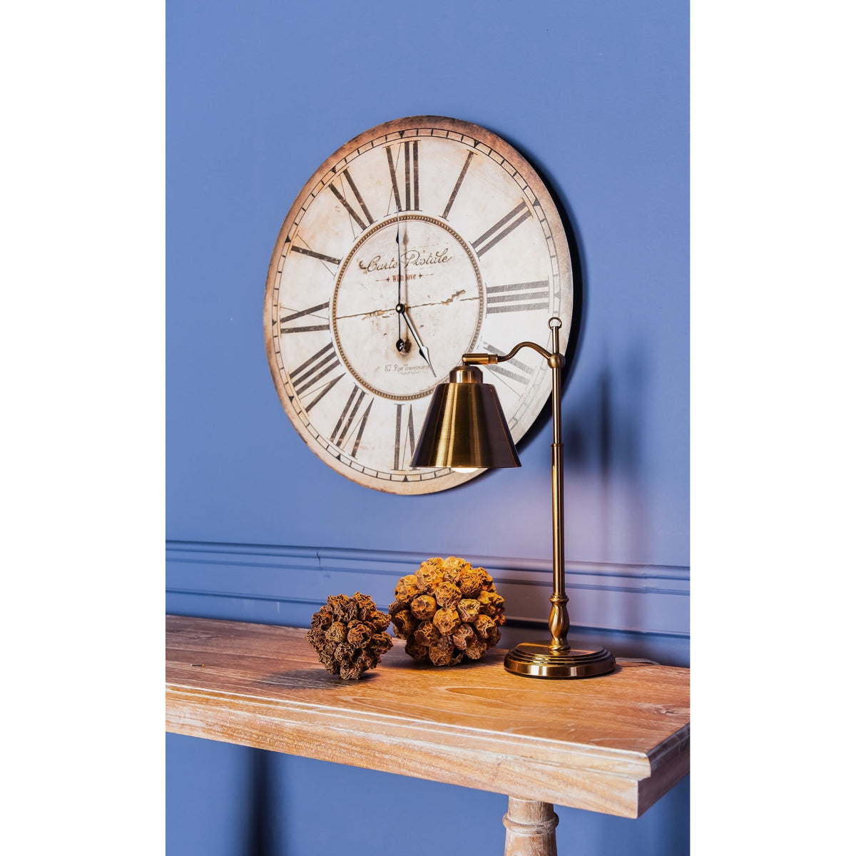 Carte Postal Wall Clock
