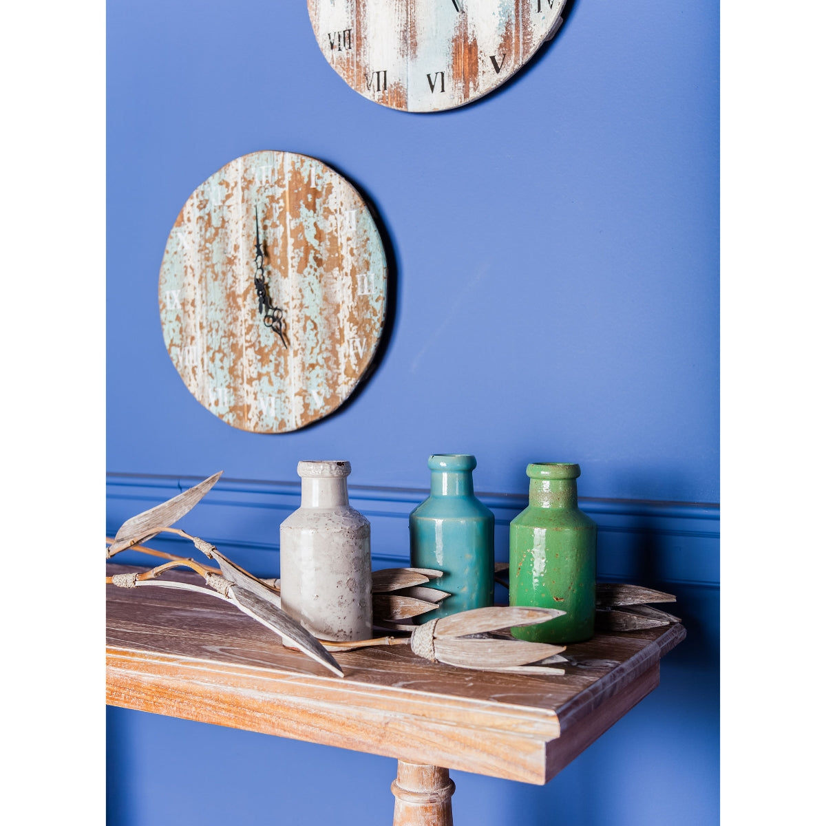 Wooden Roman Wall Clock