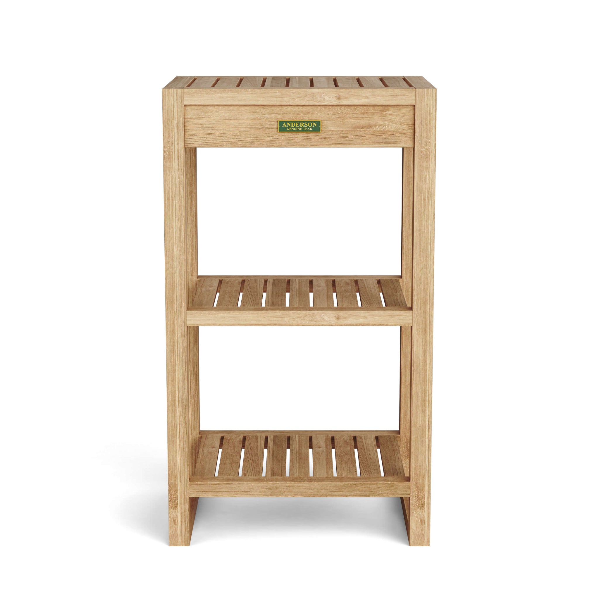 Spa Towel Table with 2 Shelves