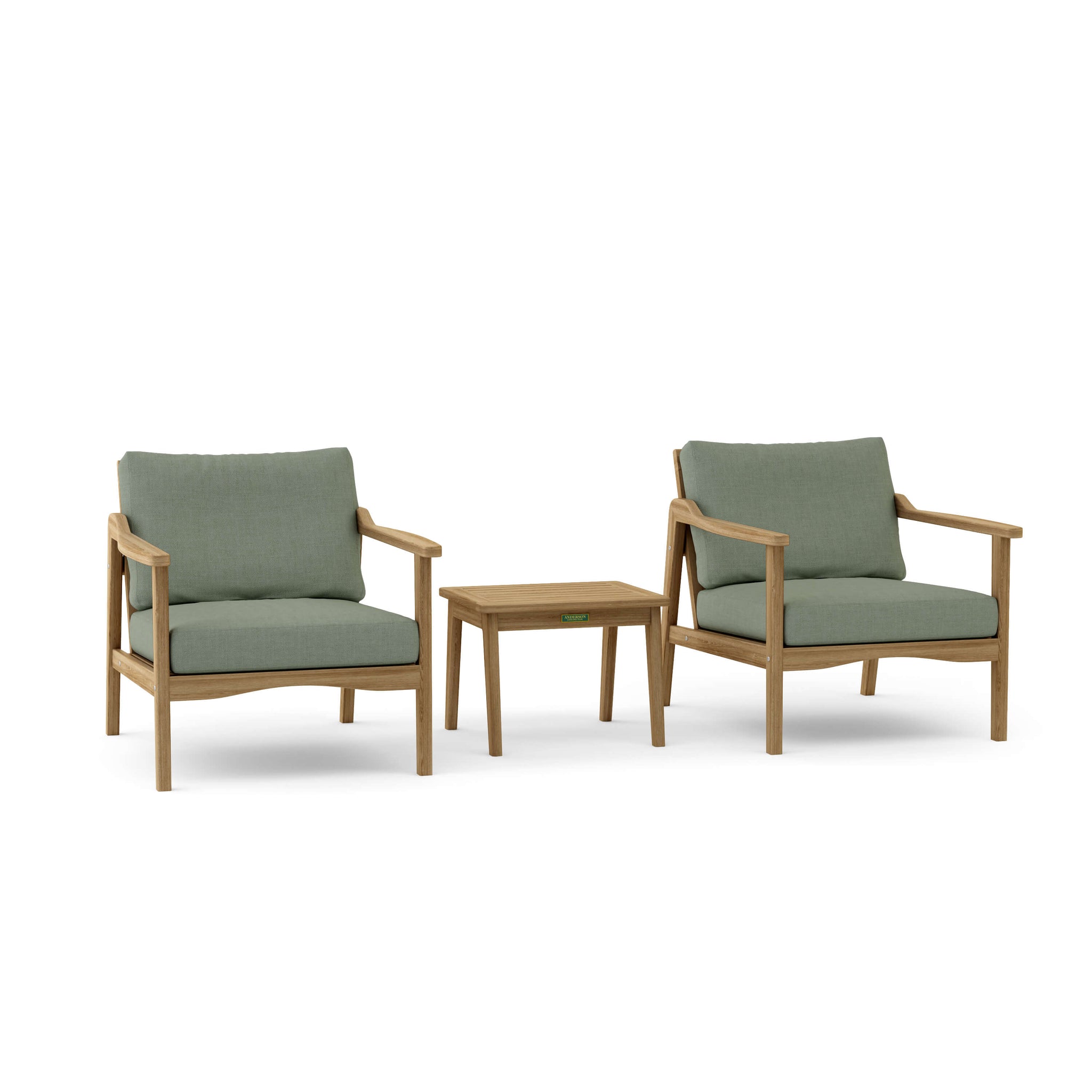 Amalfi Teak Wood Deep Seating Set