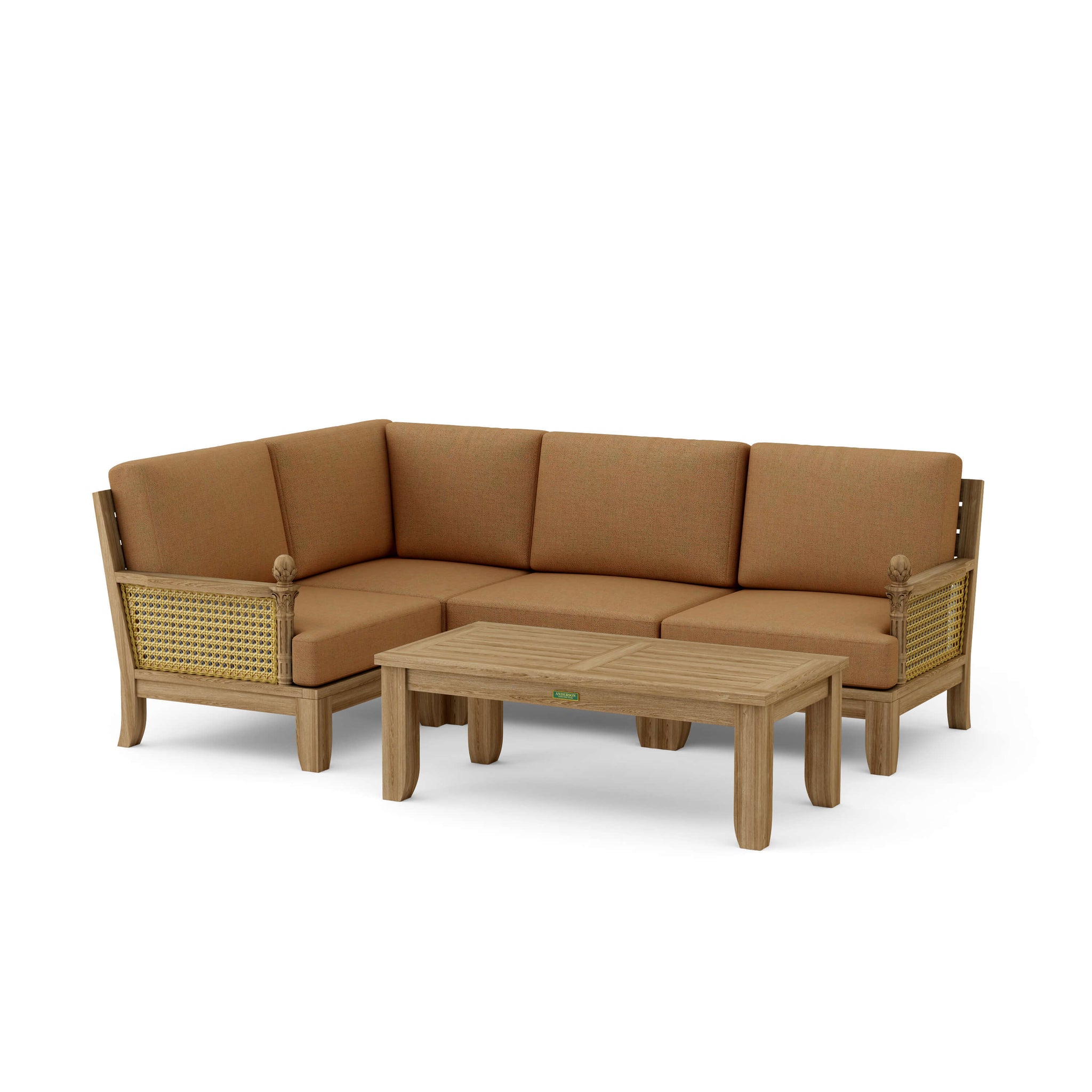 Luxe Modular Deep Seating Set for a Stylish Garden Retreat