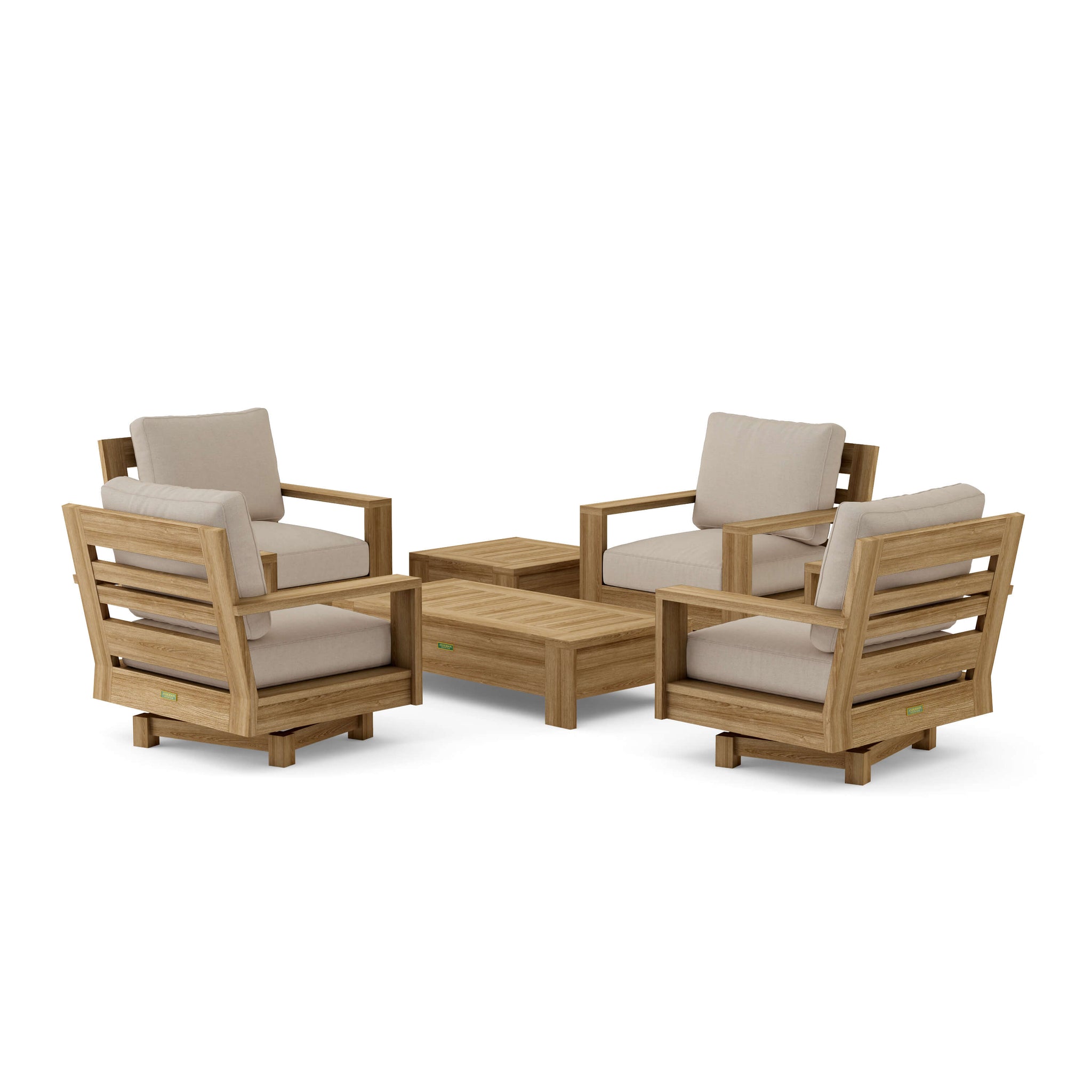 Madera Deep Seating Set for Cozy Patio Lounging