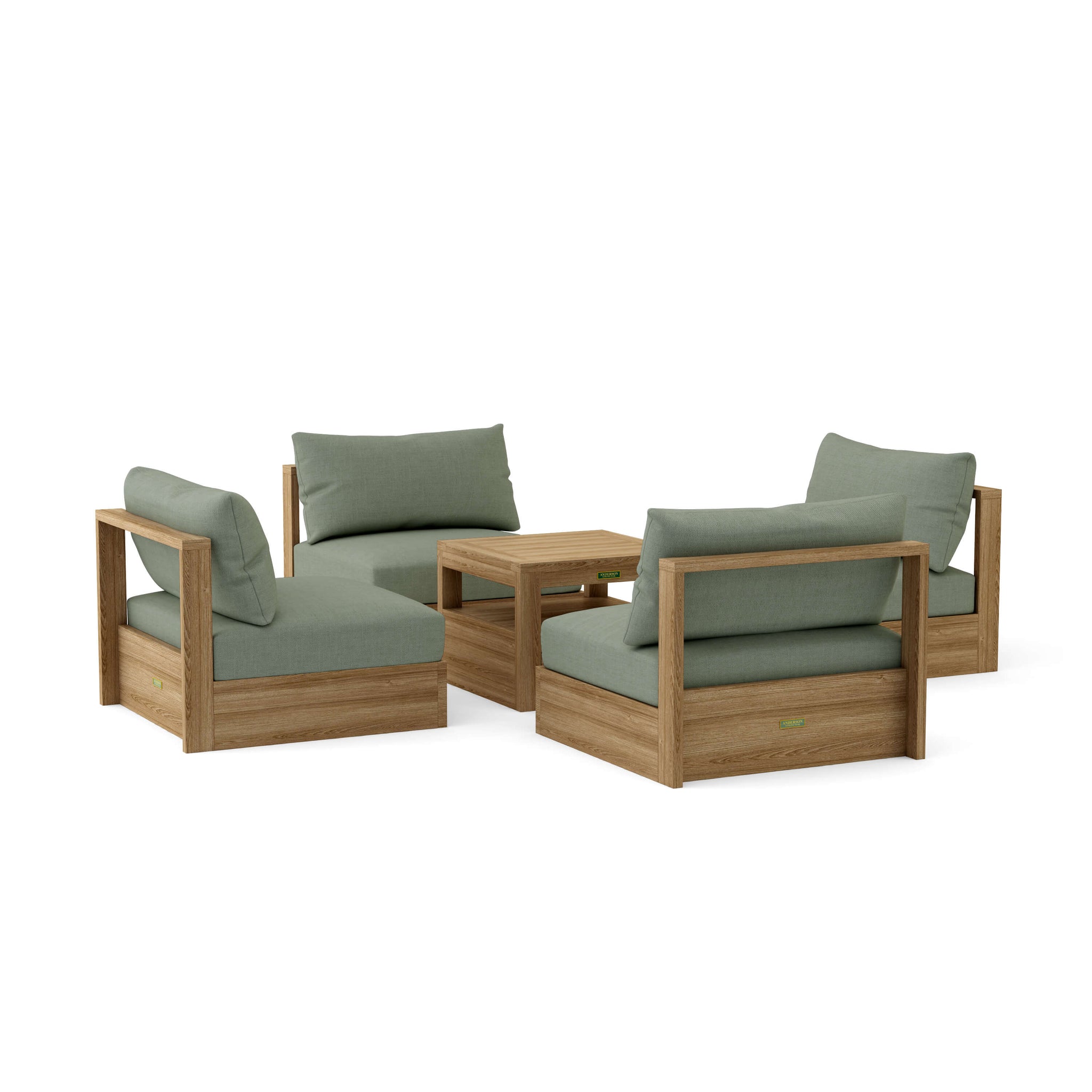Copacabana 4 Seat Modular Deep Seating Set
