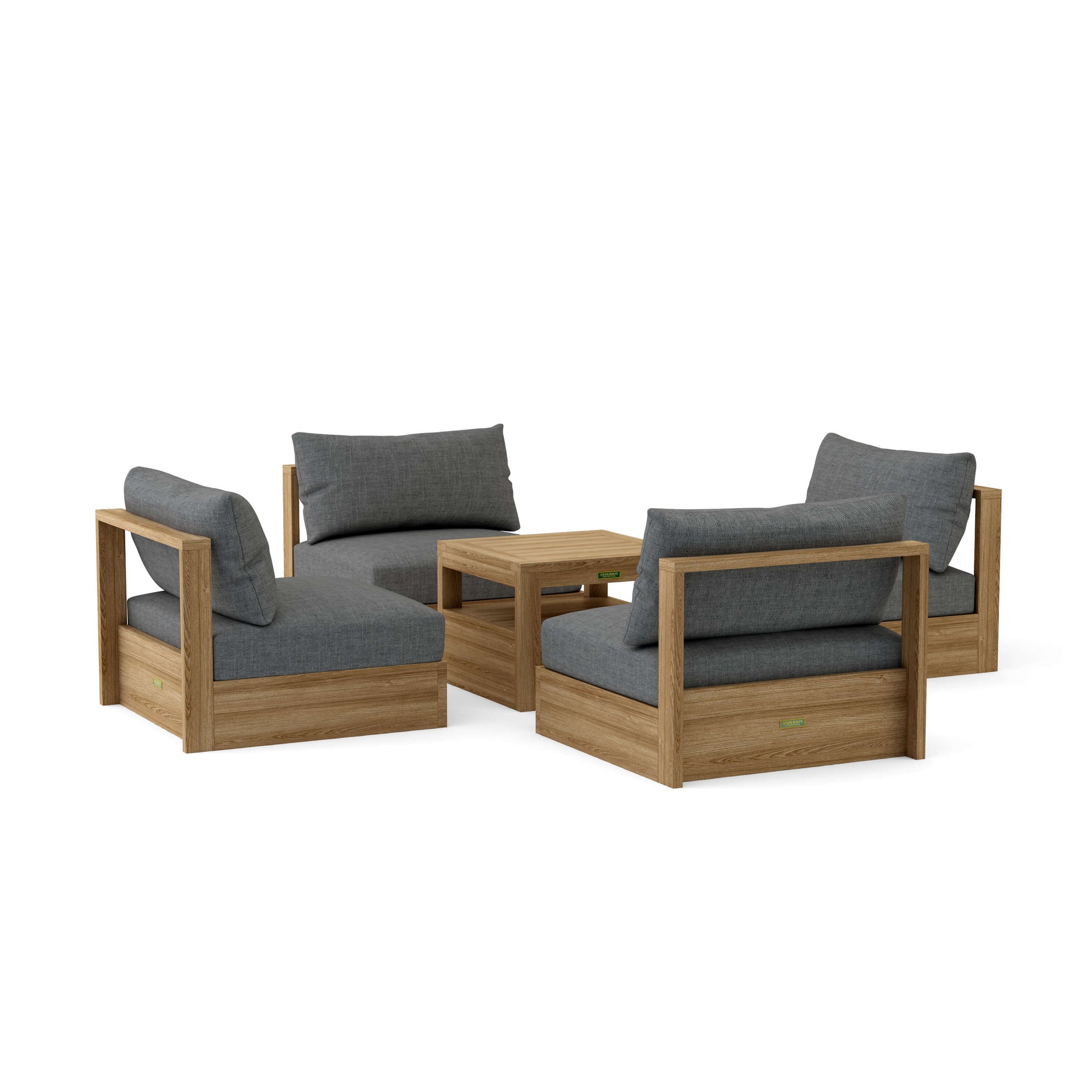 Copacabana 4 Seat Modular Deep Seating Set