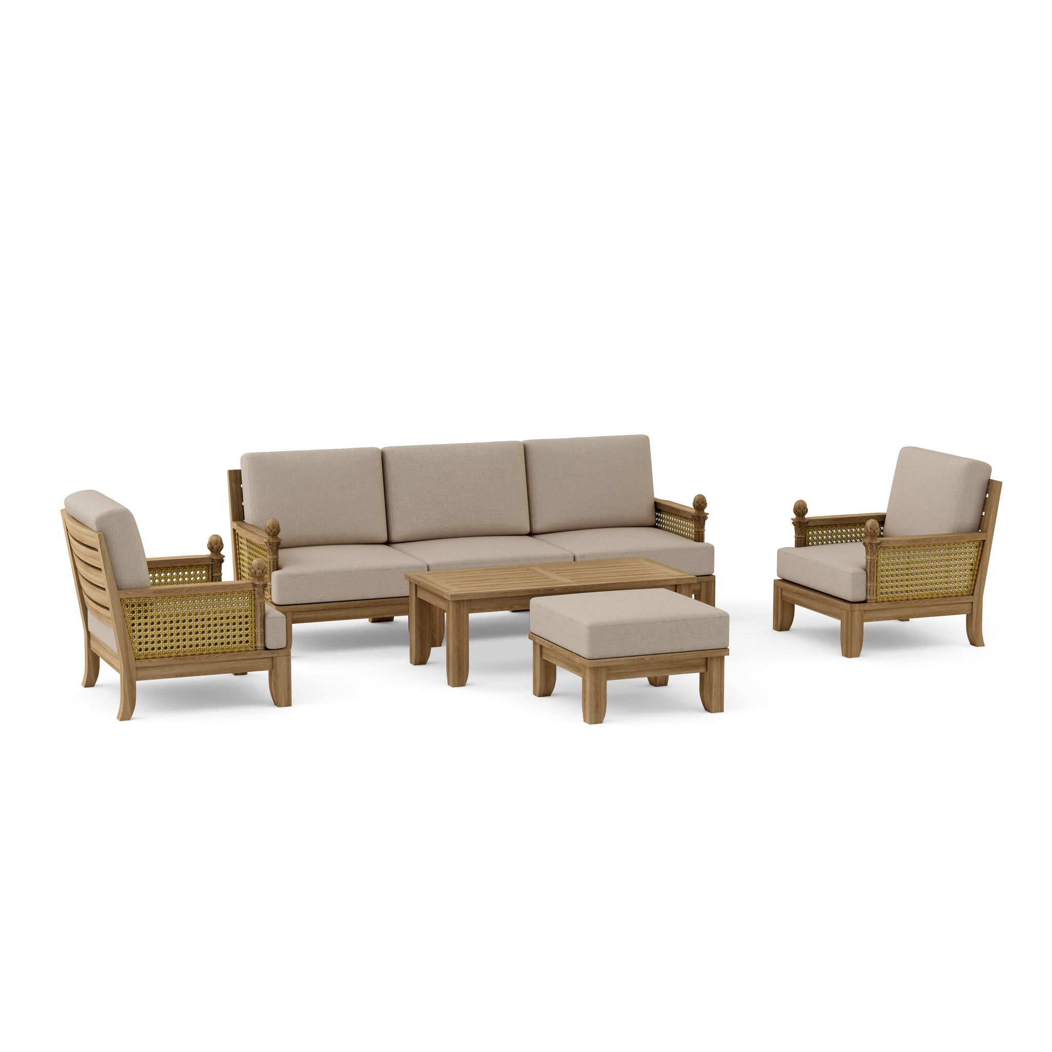 Outdoor Luxe Modular Deep Seating Set