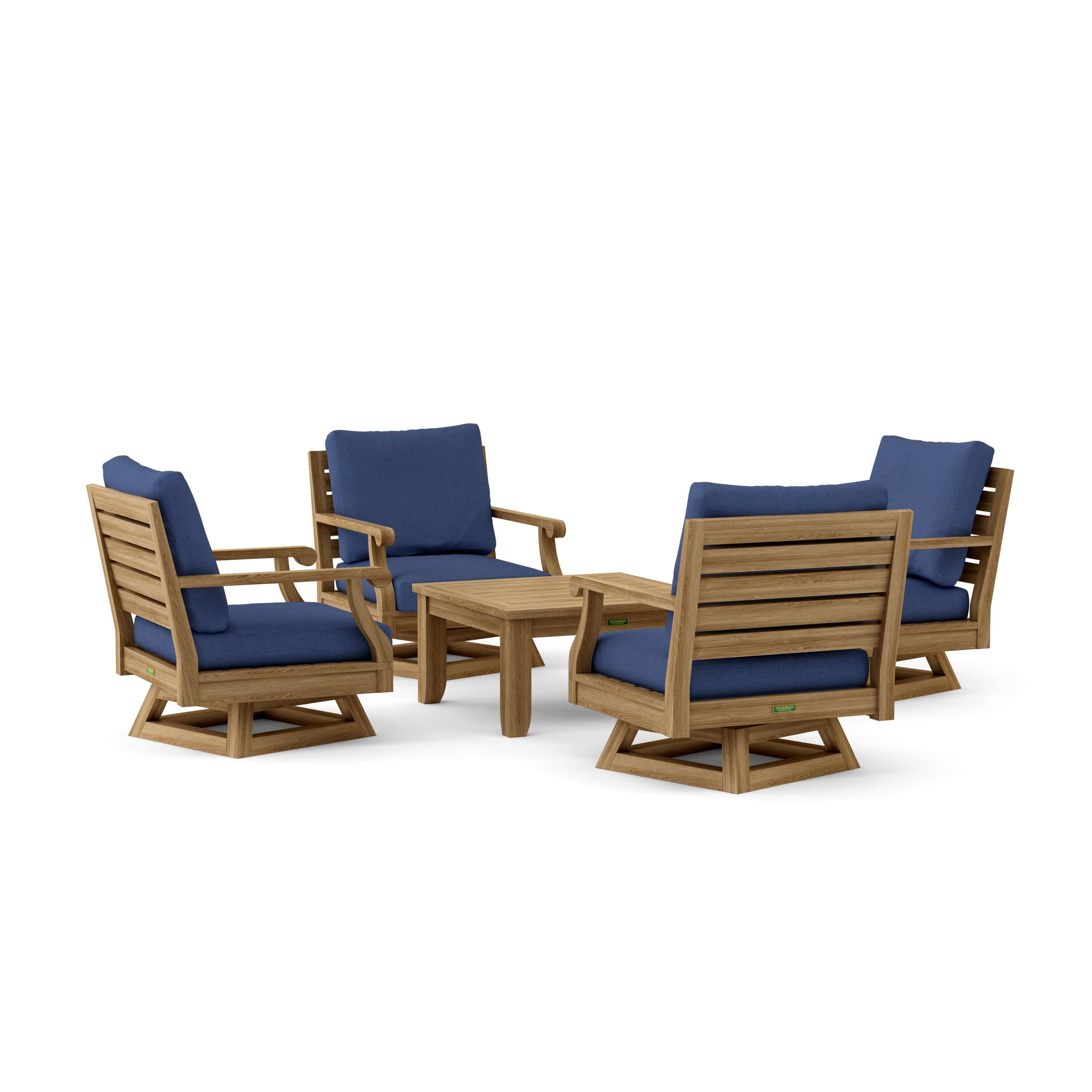 Riviera Modular Deep Seating Set for Spacious and Relaxing Patios