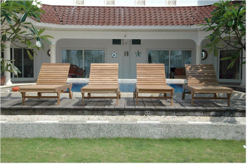 Sun Lounger Set