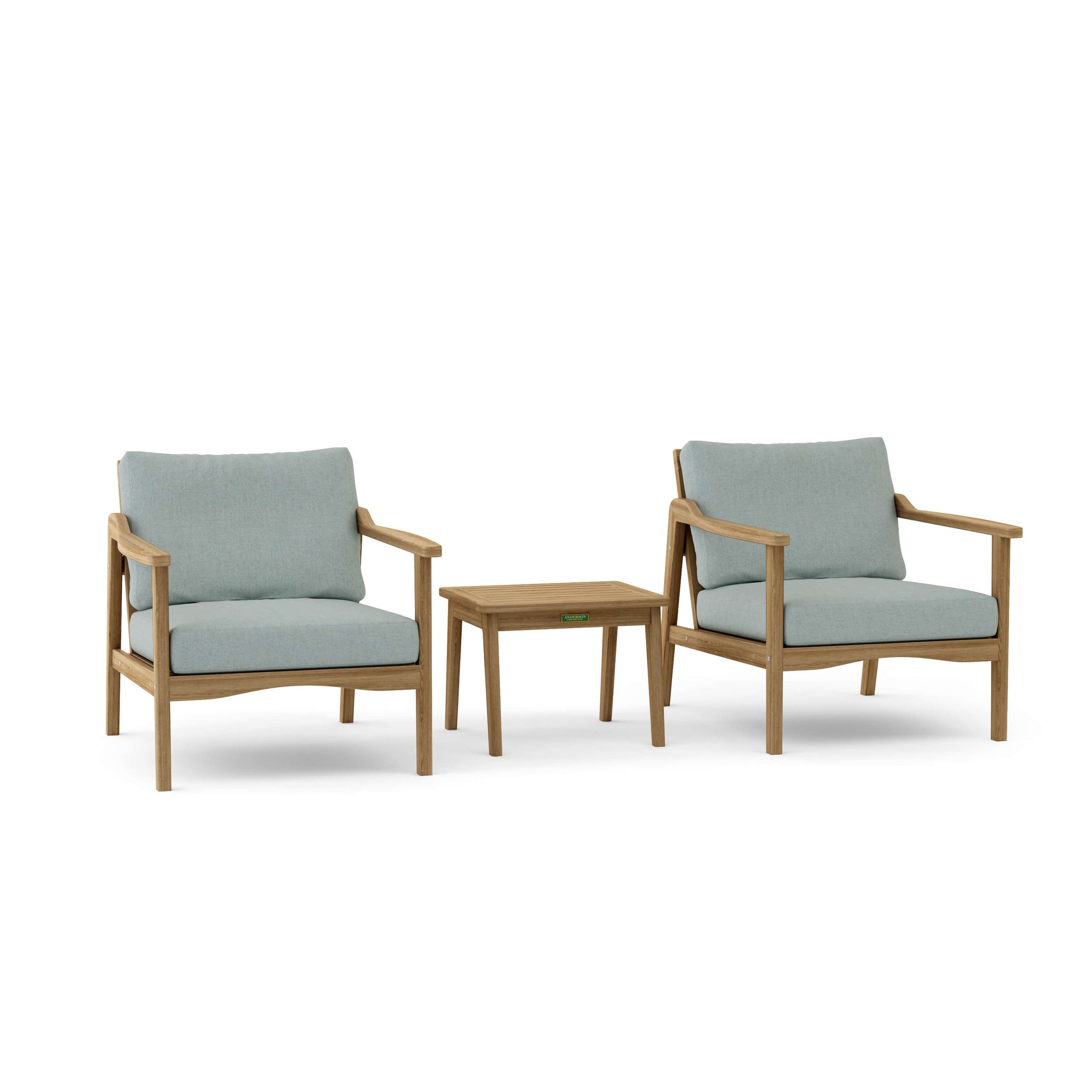 Amalfi Teak Wood Deep Seating Set