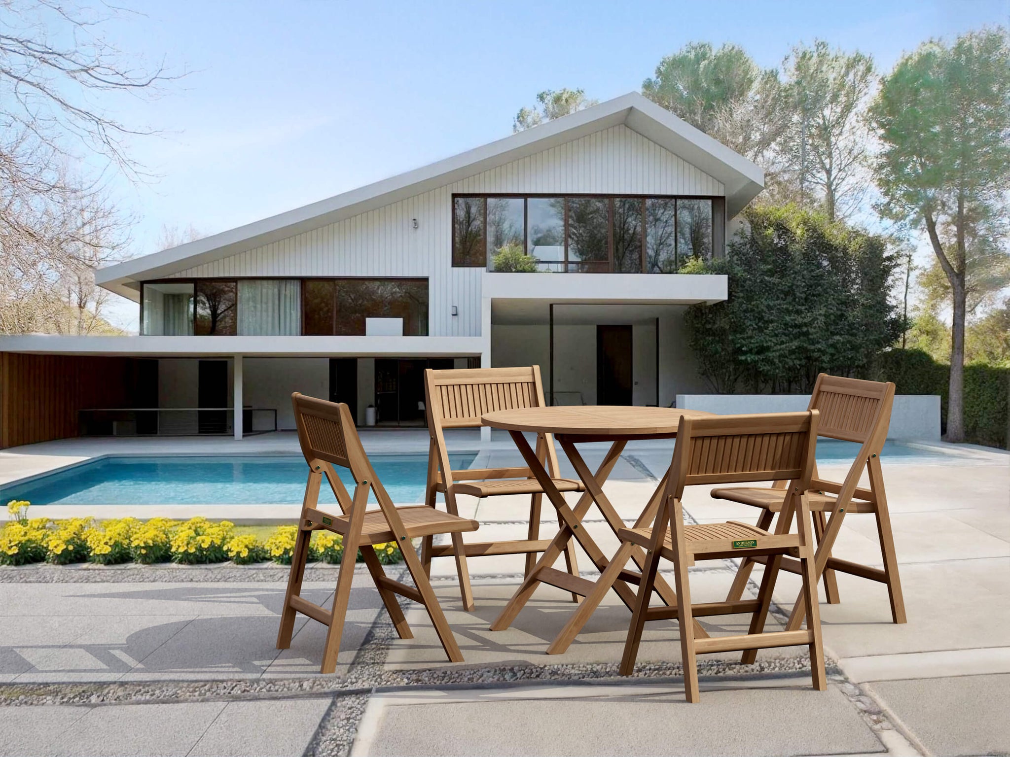 Bistro Table Set-24 for Indoor & Outdoor Use