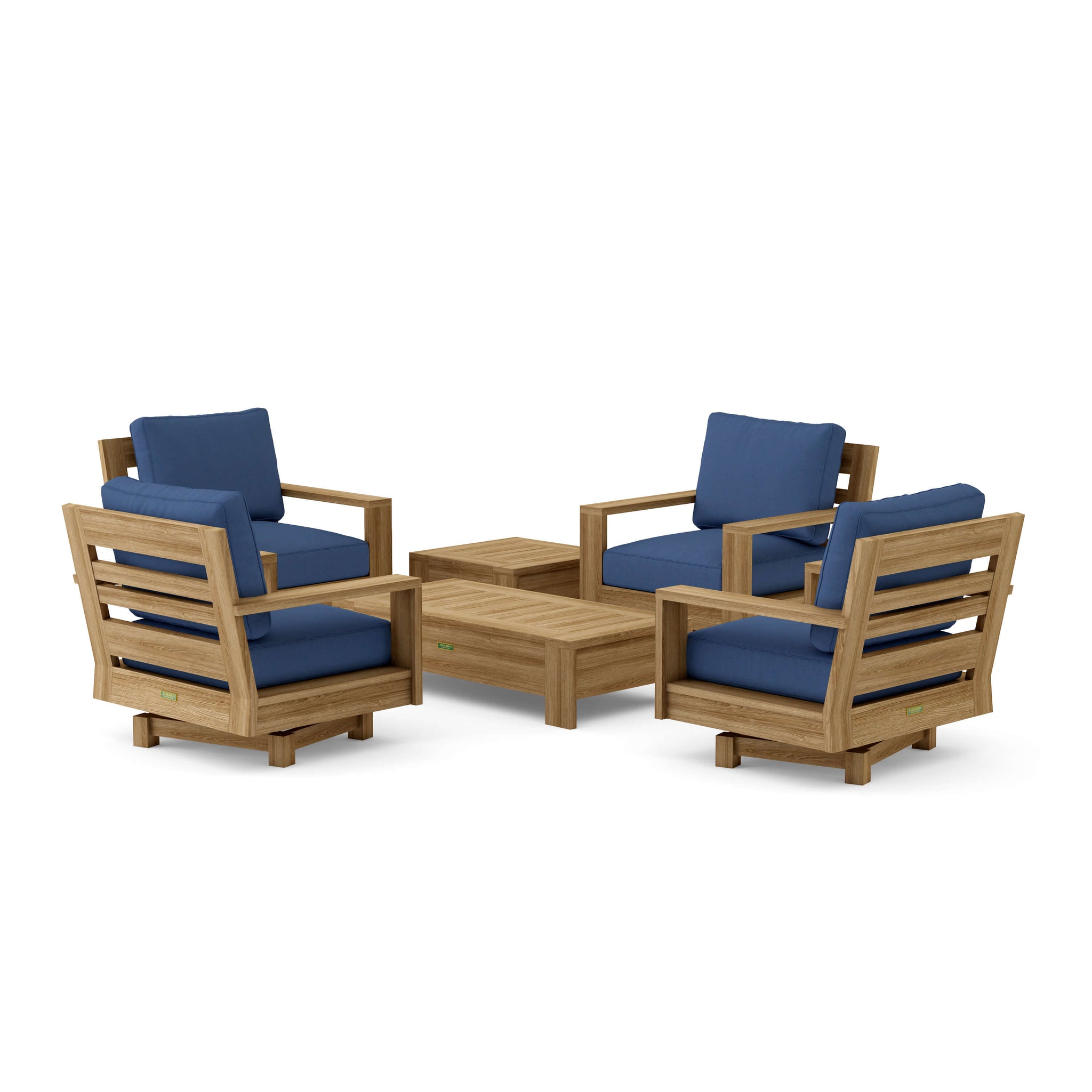 Madera Deep Seating Set for Cozy Patio Lounging
