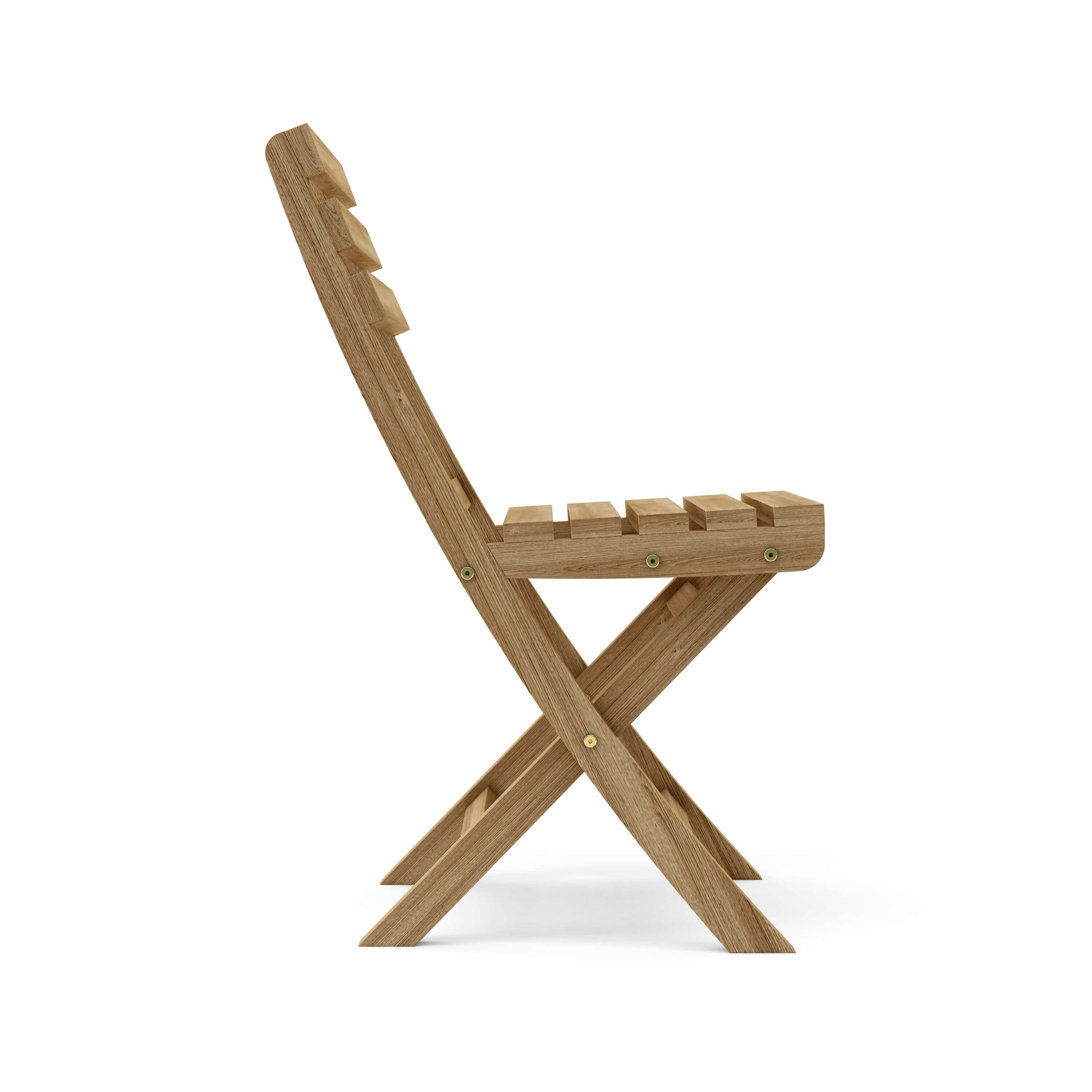 Descanso Alabama Outdoor Folding Bistro Set – Premium Teak Wood