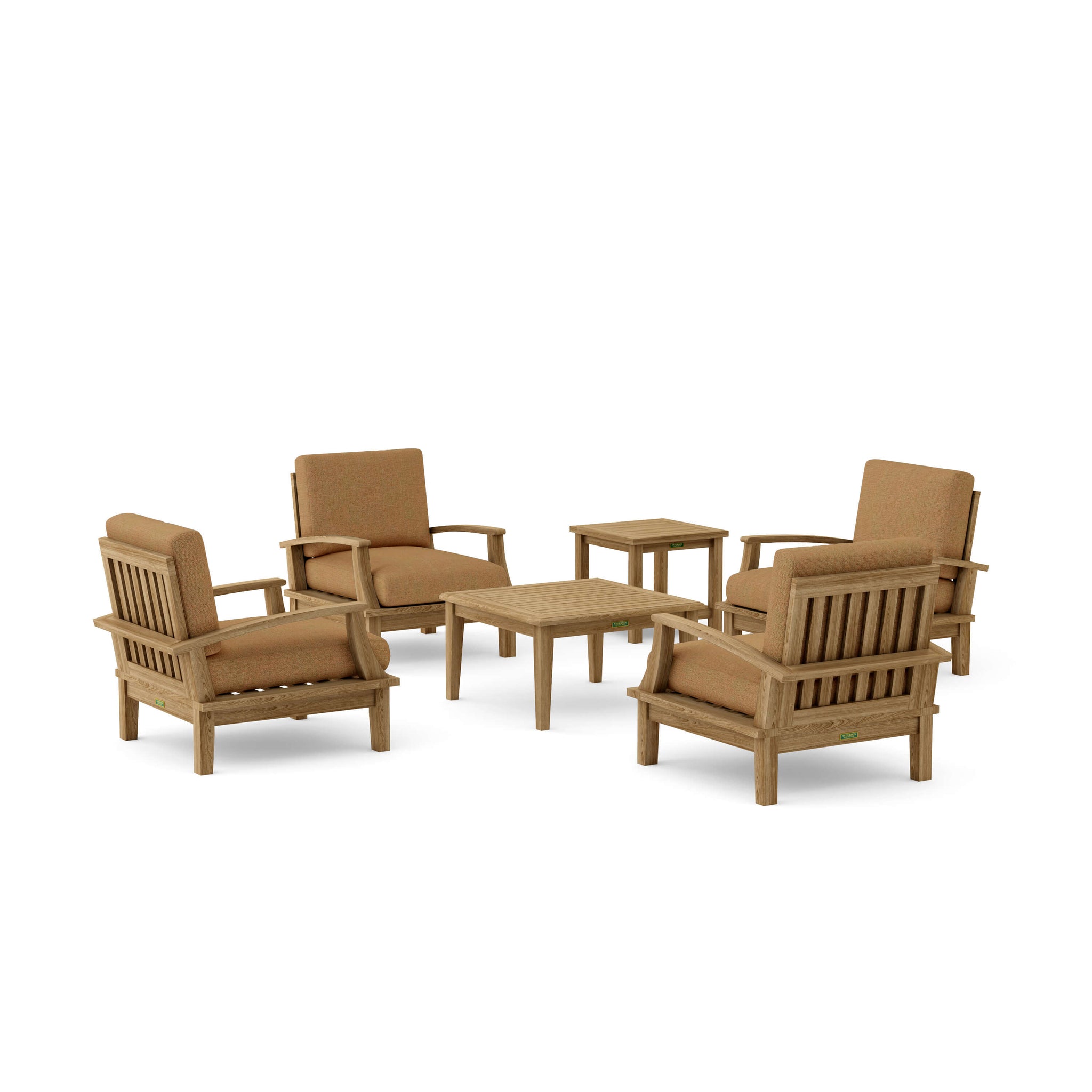 Brianna Deep Seating Set for Trendy Gardens and Patios Set
