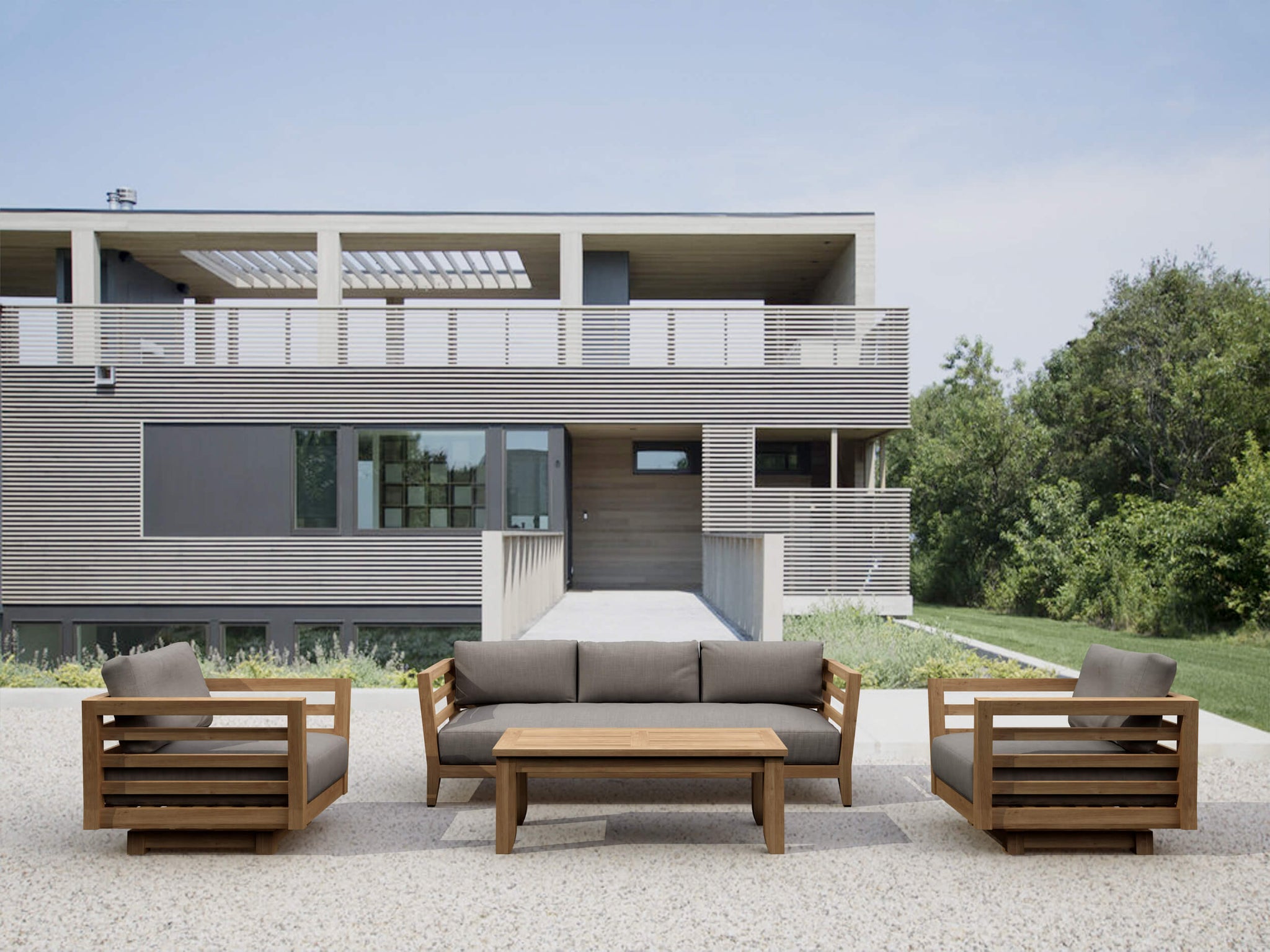 Cordoba Deep Seating Set for Cozy Garden Lounges