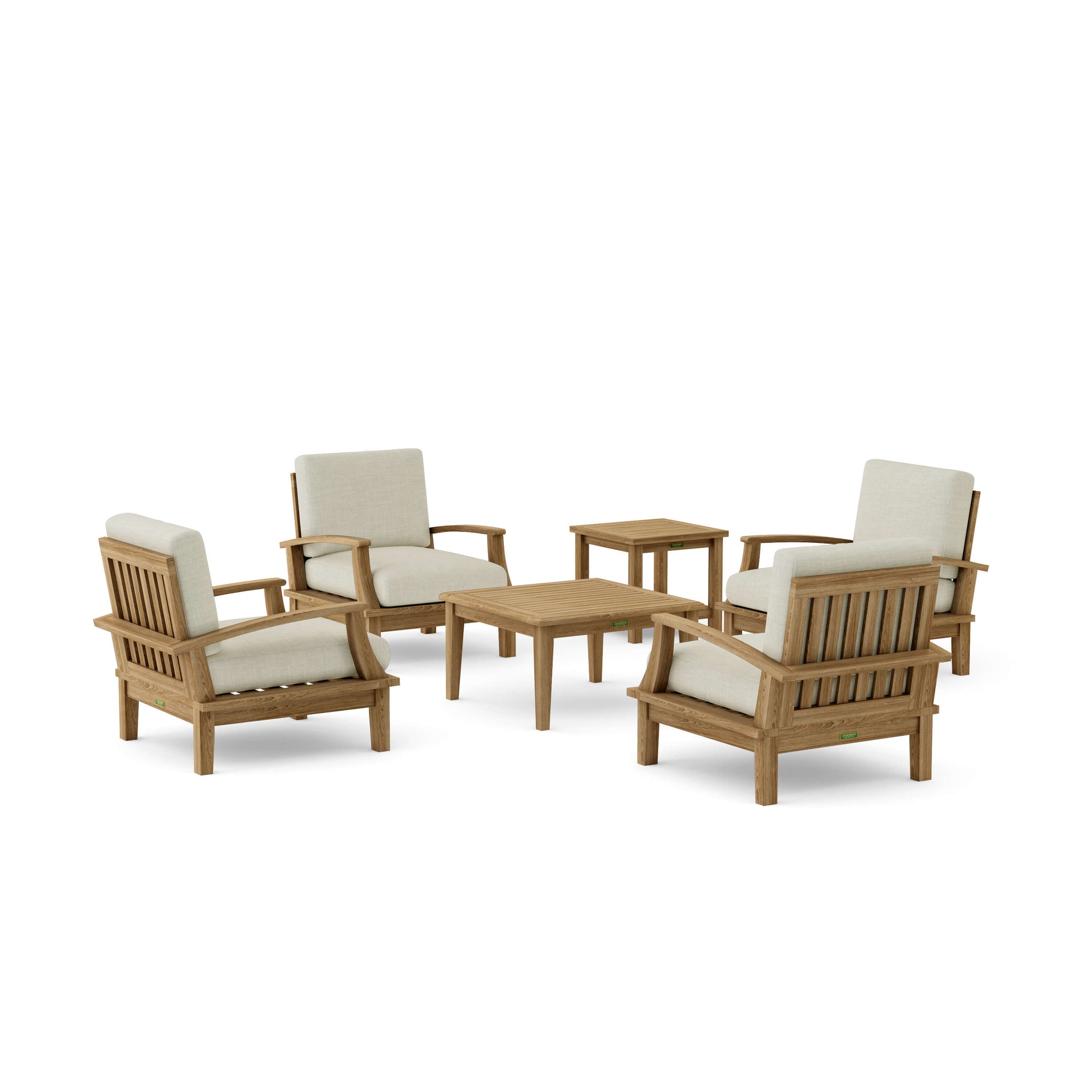 Brianna Deep Seating Set for Trendy Gardens and Patios Set