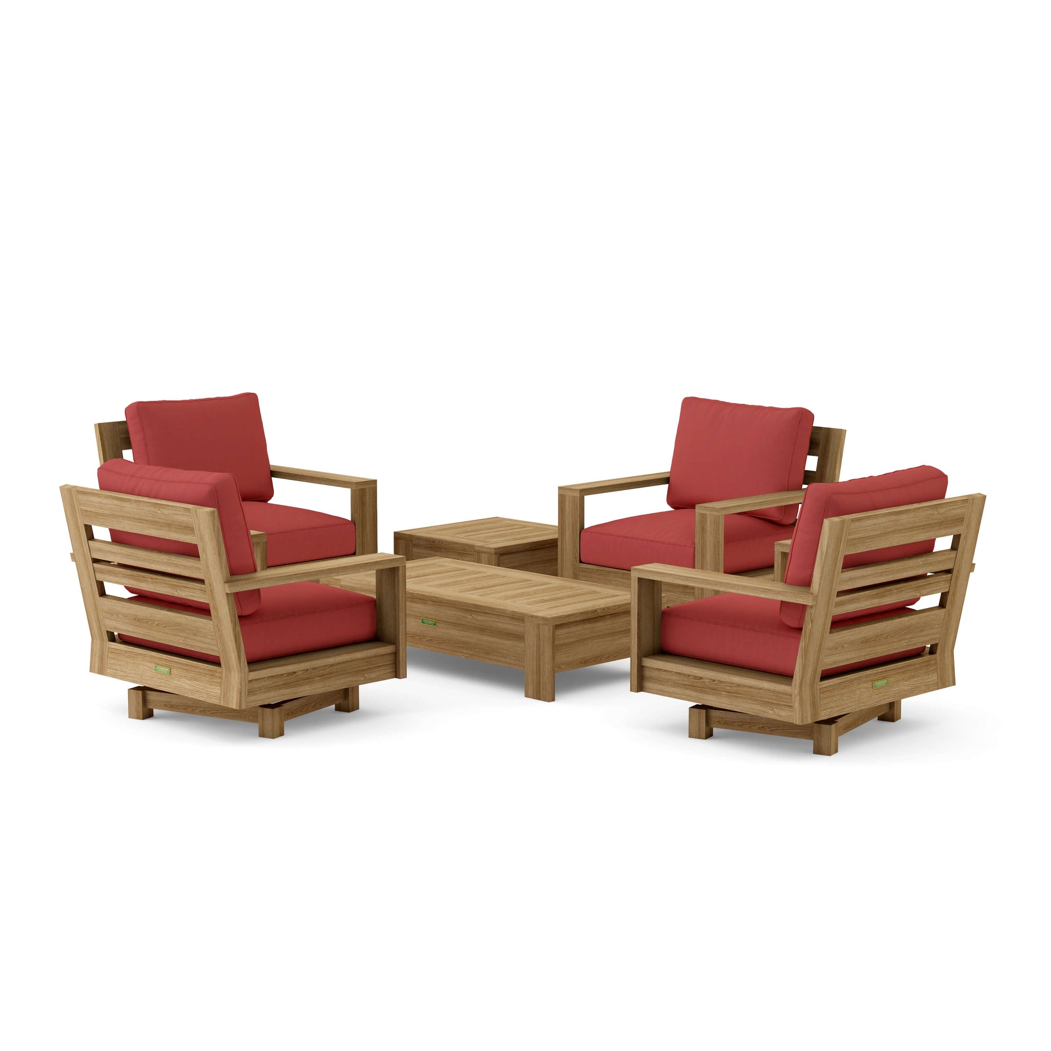 Madera Deep Seating Set for Cozy Patio Lounging