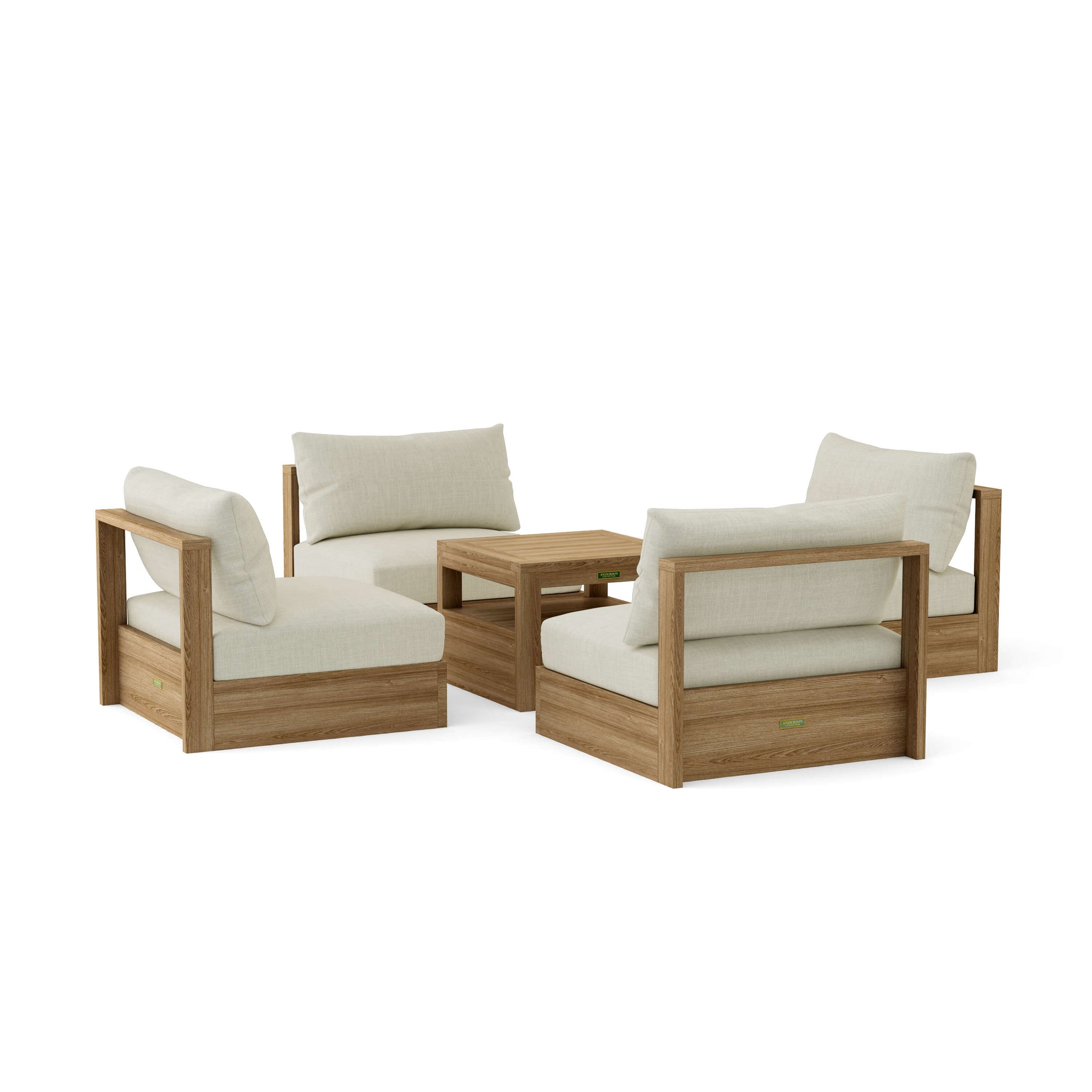 Copacabana 4 Seat Modular Deep Seating Set