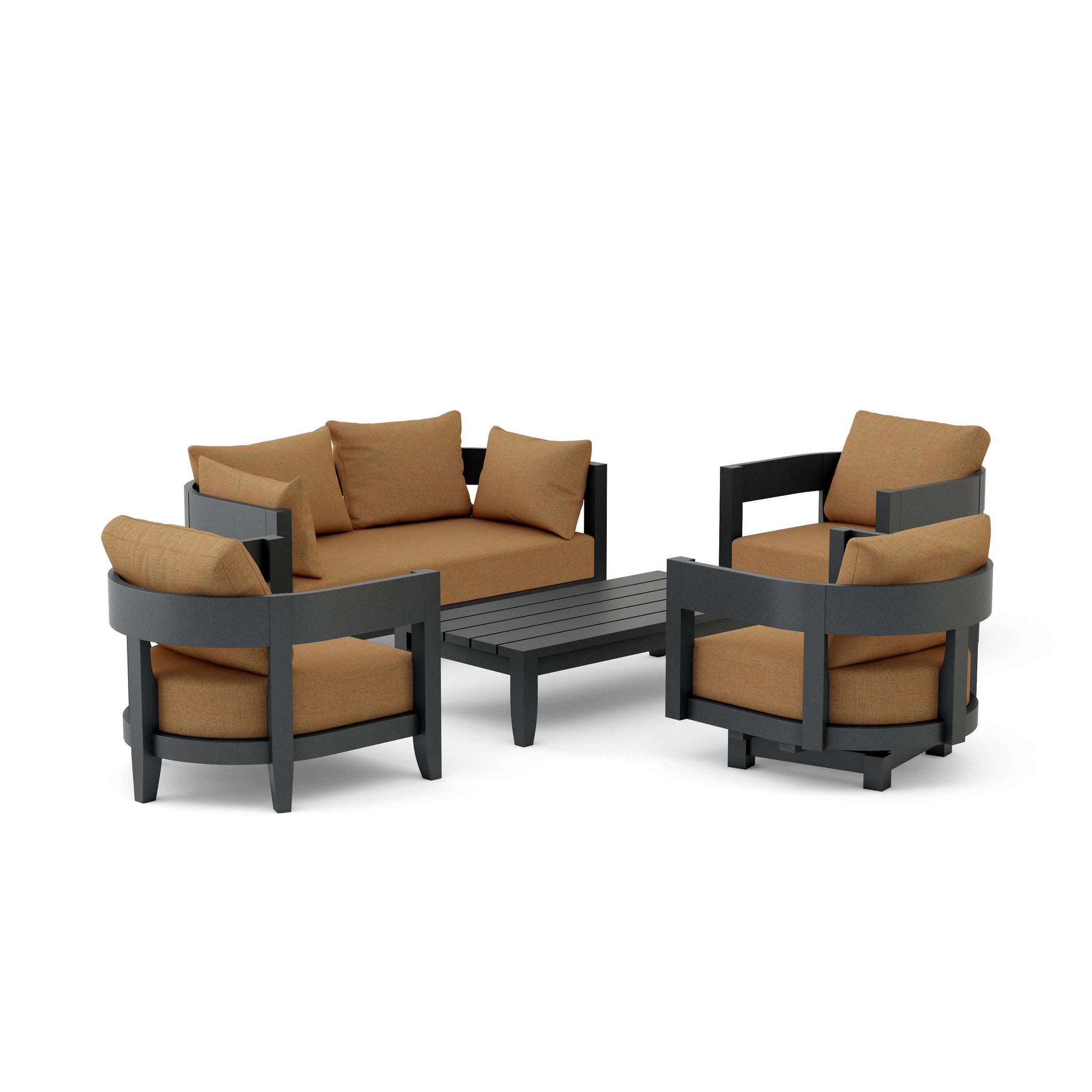 Coronado Aluminum Deep Seating Set