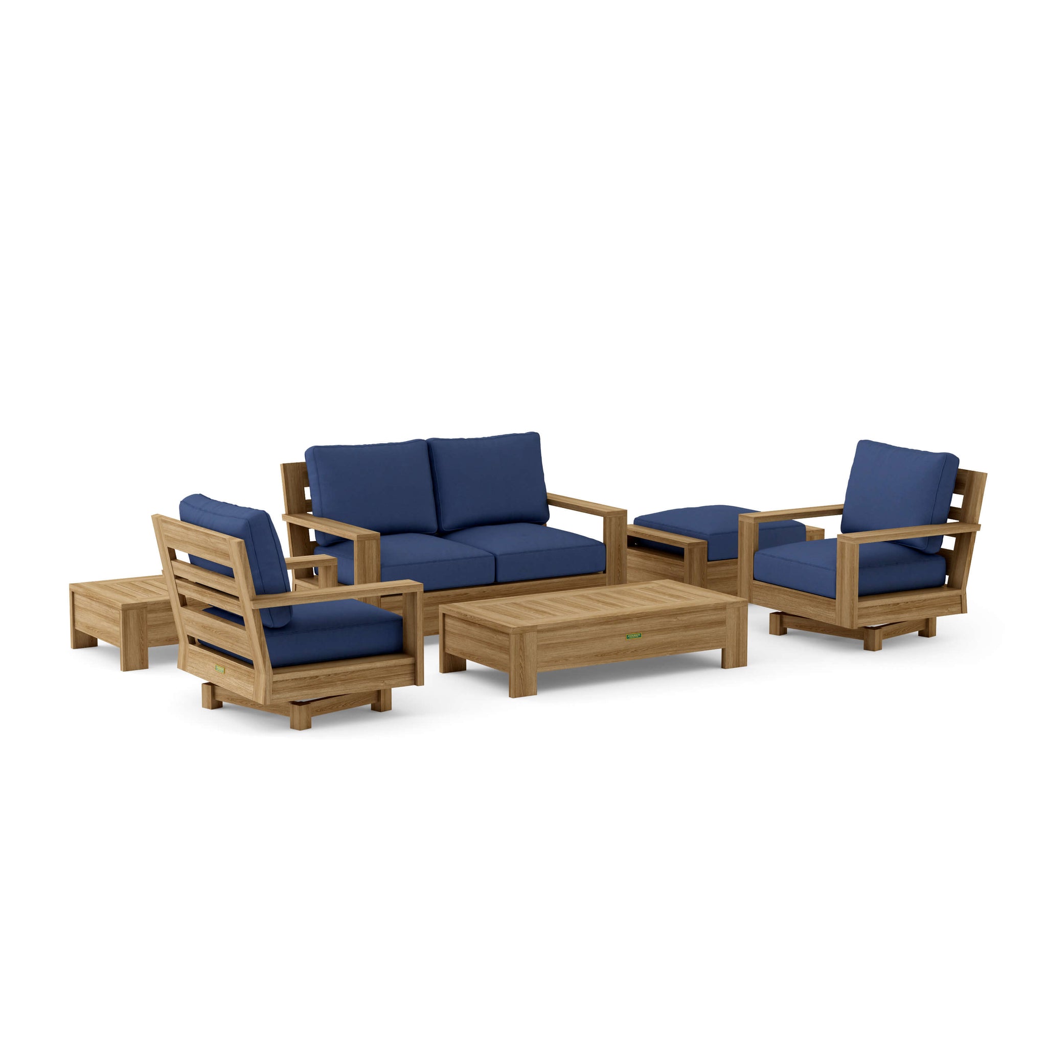 Madera Deep Seating Set for Spacious Outdoor Living