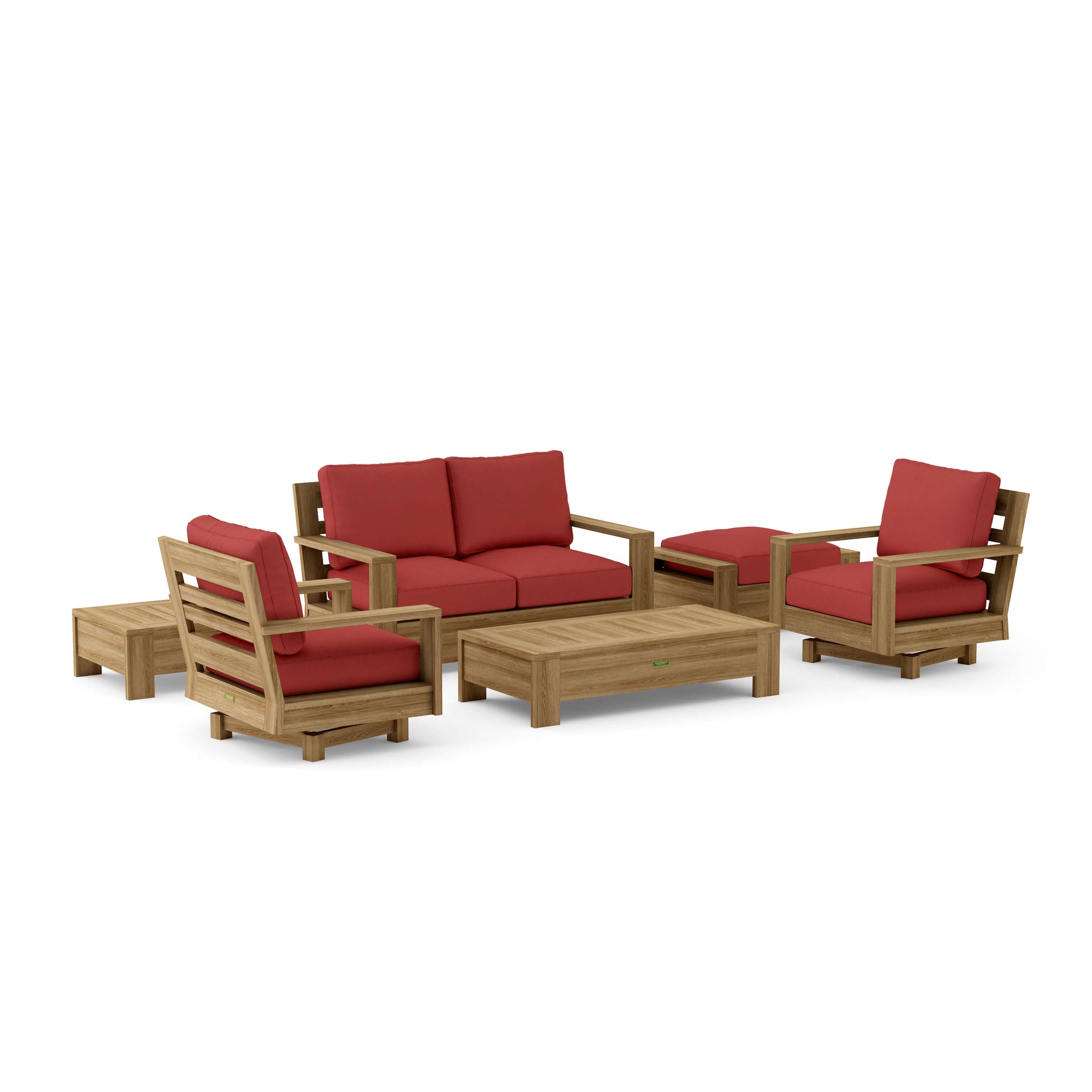 Madera Deep Seating Set for Spacious Outdoor Living