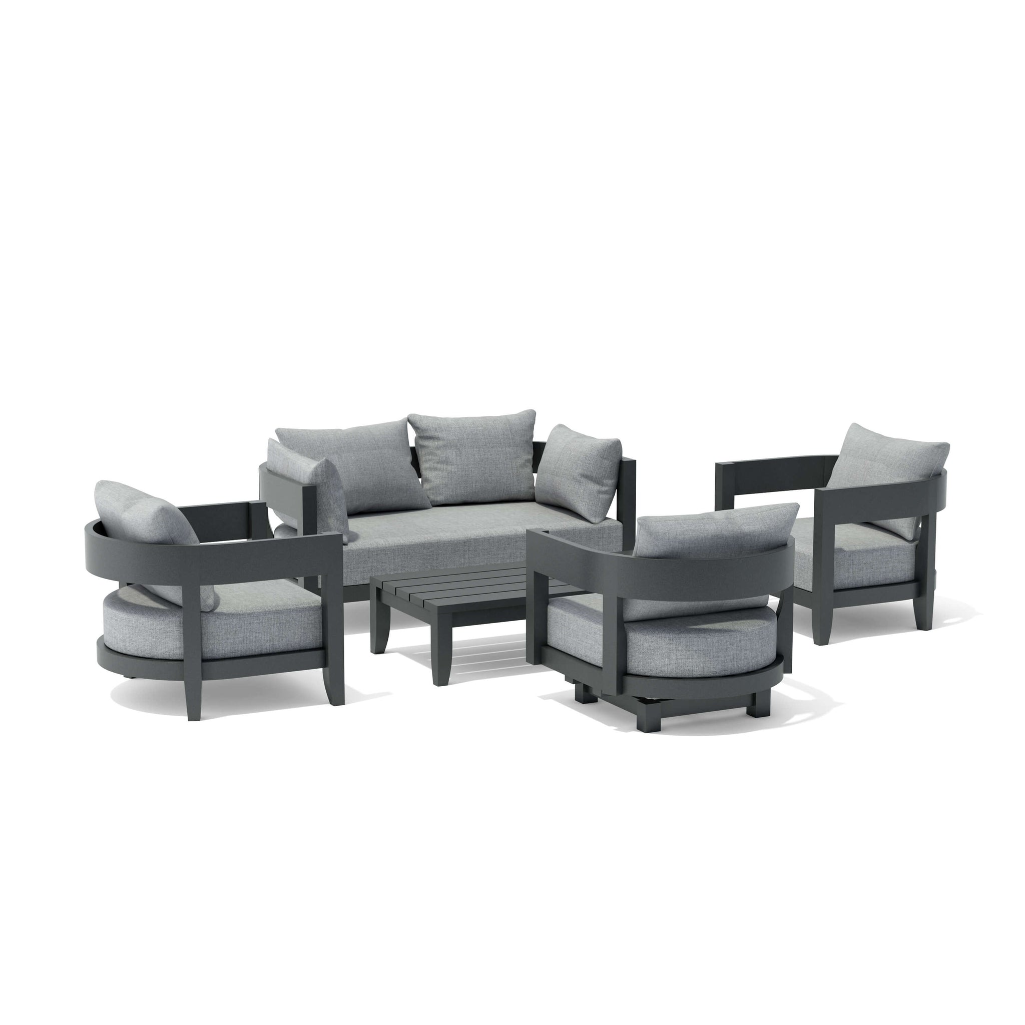 Coronado Aluminum Deep Seating Set