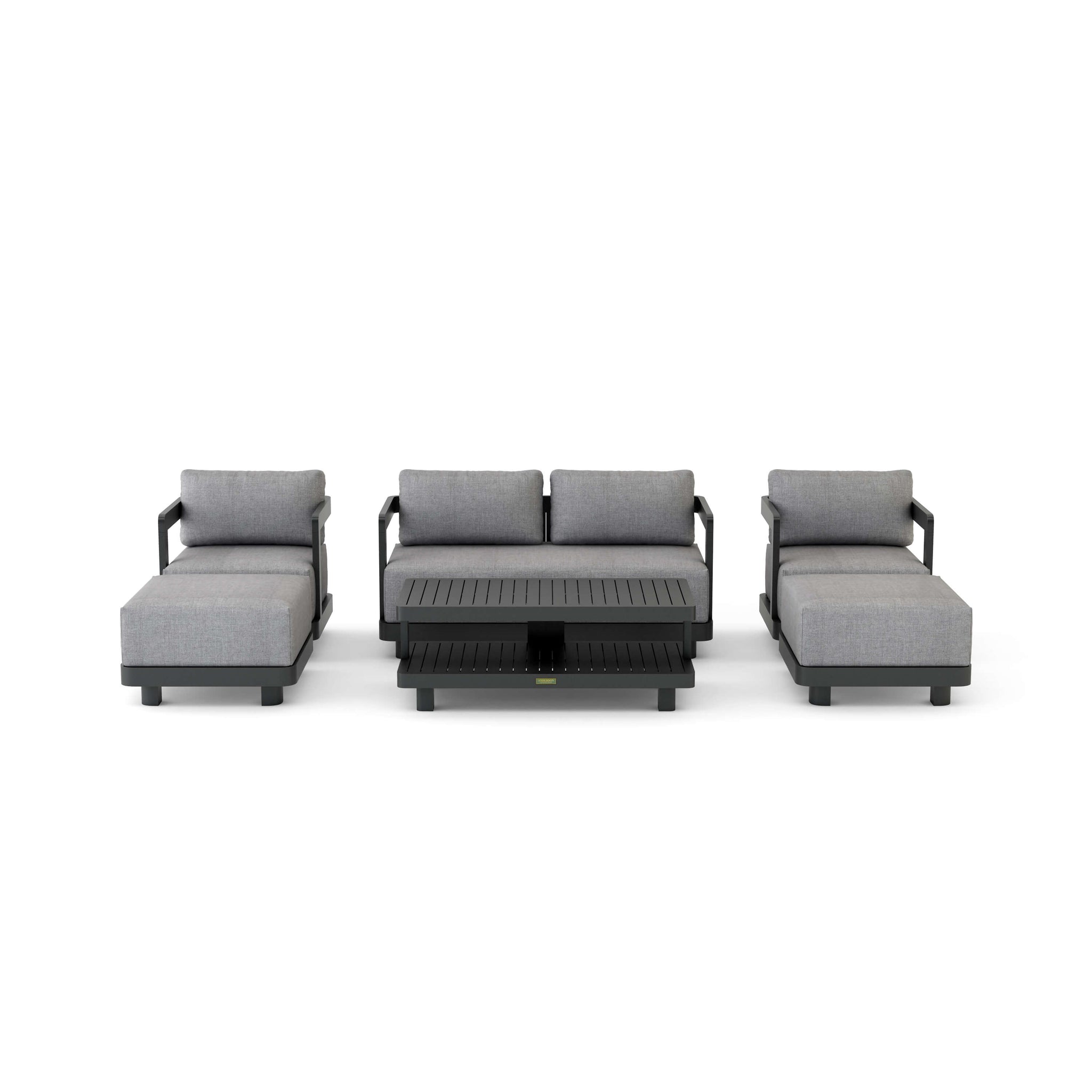 Granada Aluminum Deep Seating Set