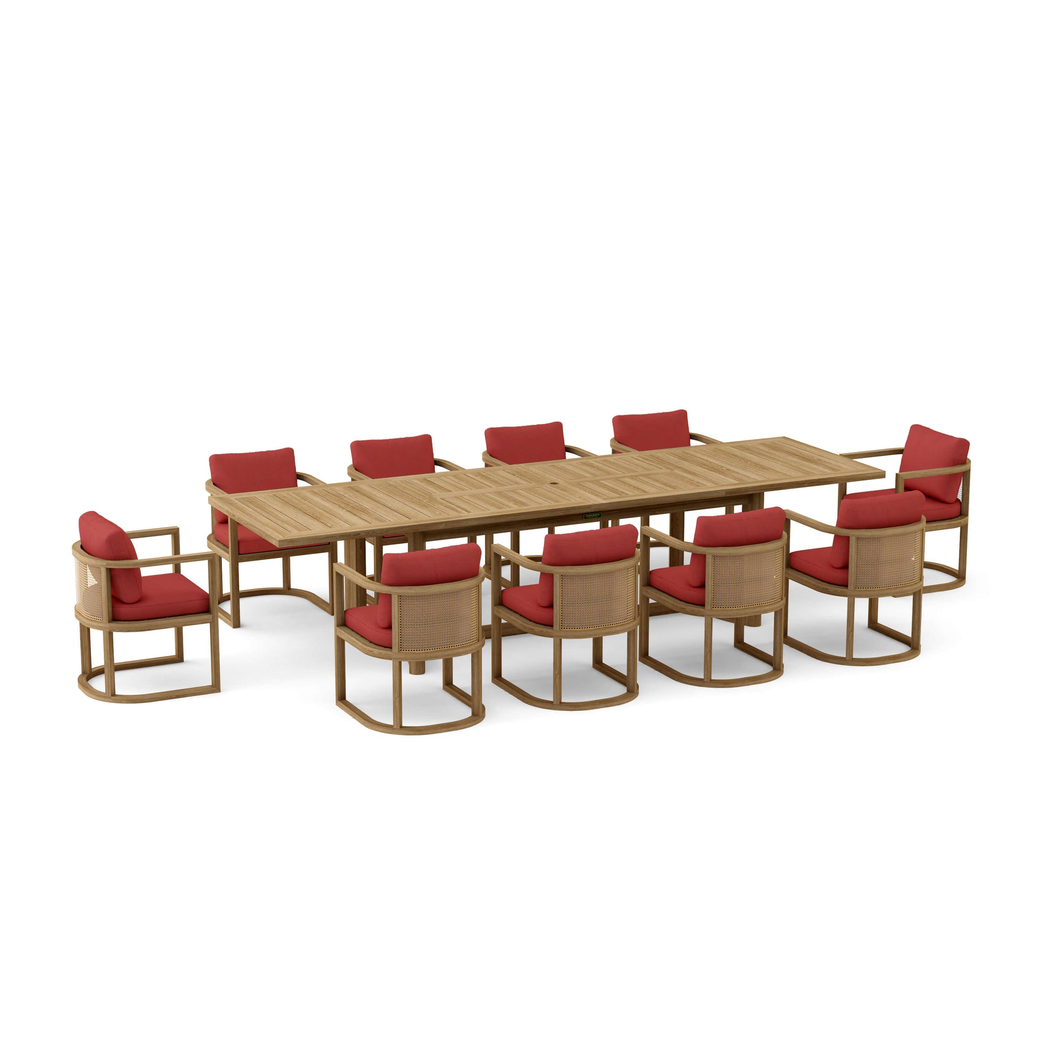 Junus 11-PCS Dining Table Set