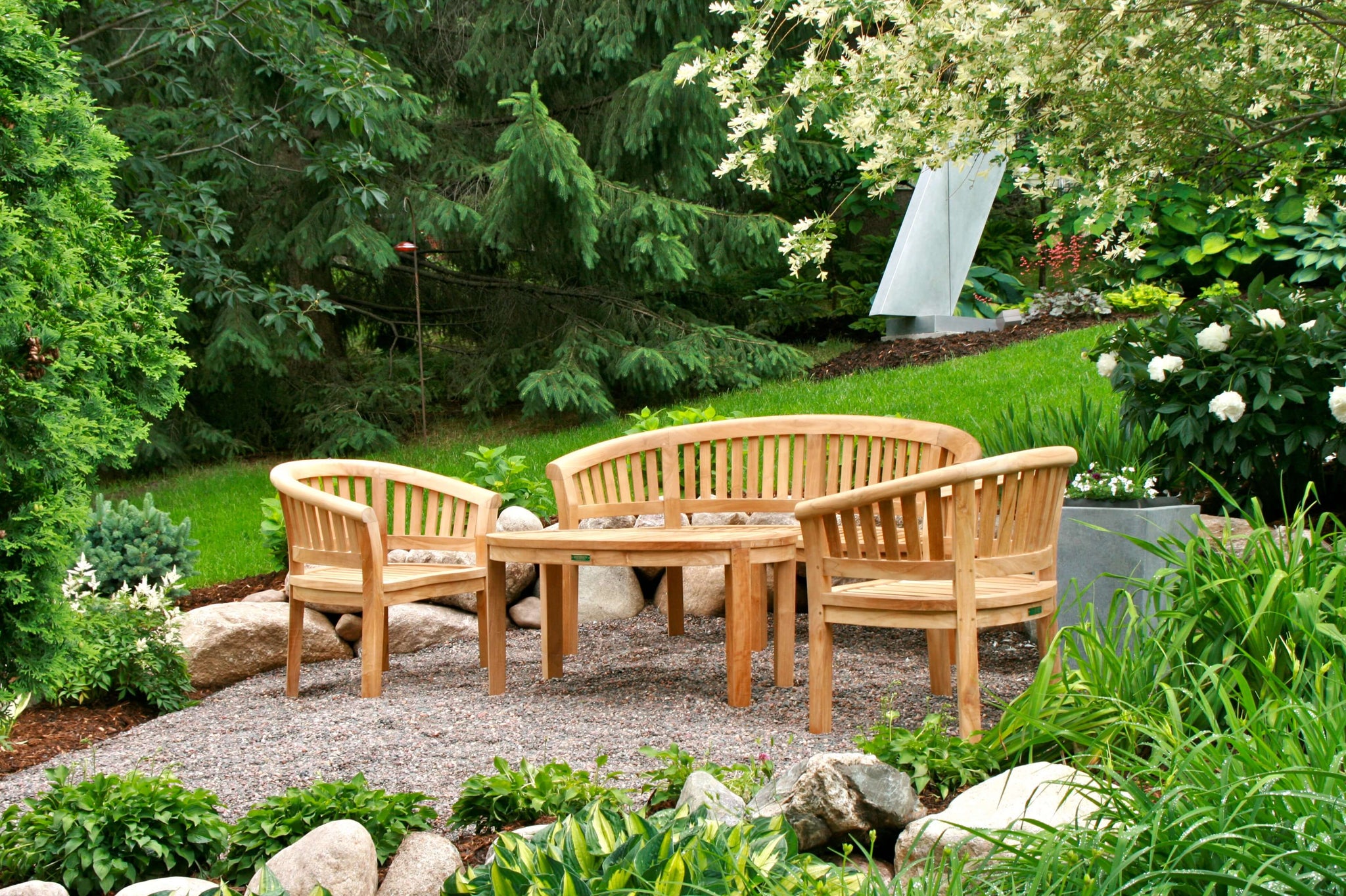 Curve 3 Seater Extra Thick Bench