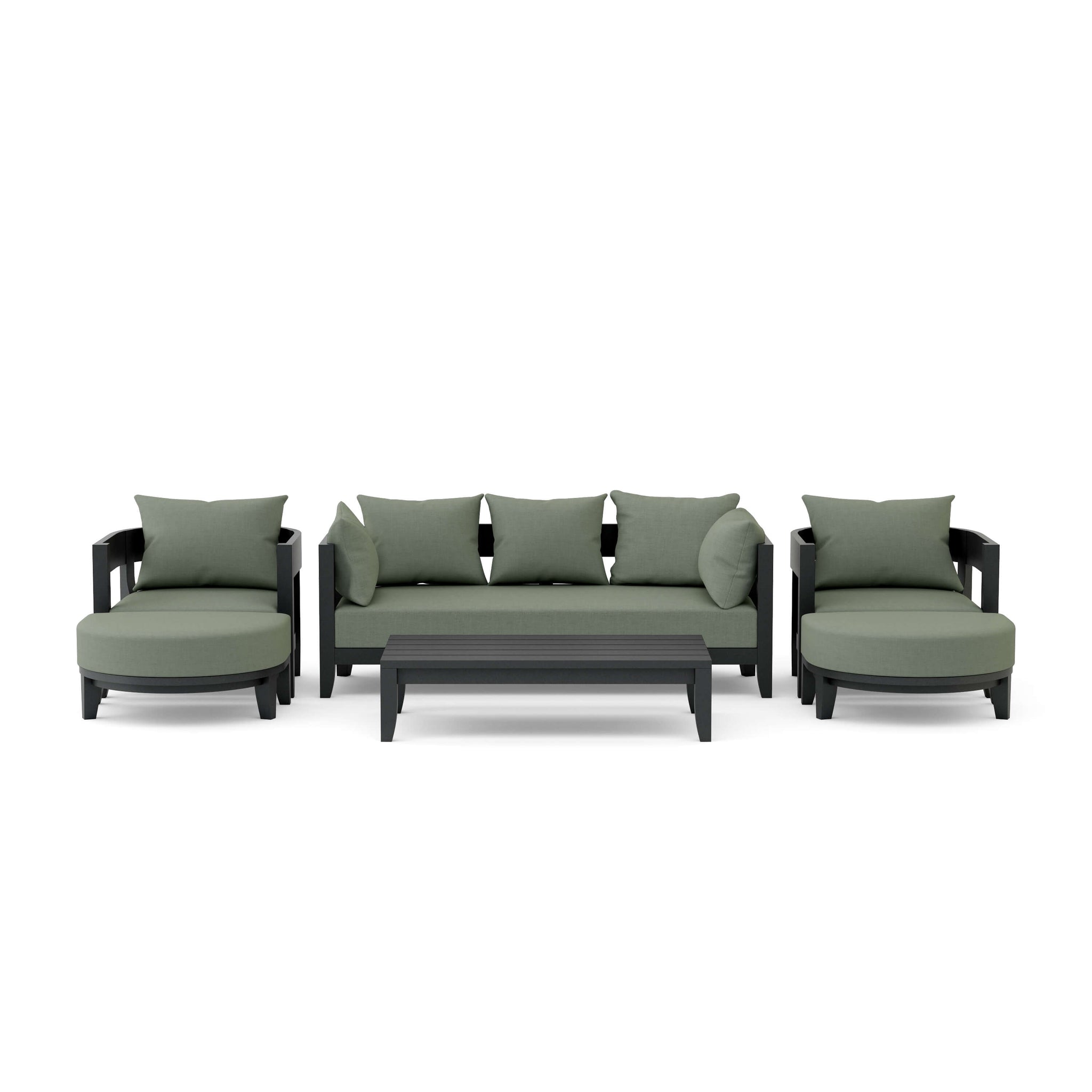 Coronado Aluminum Deep Seating Set