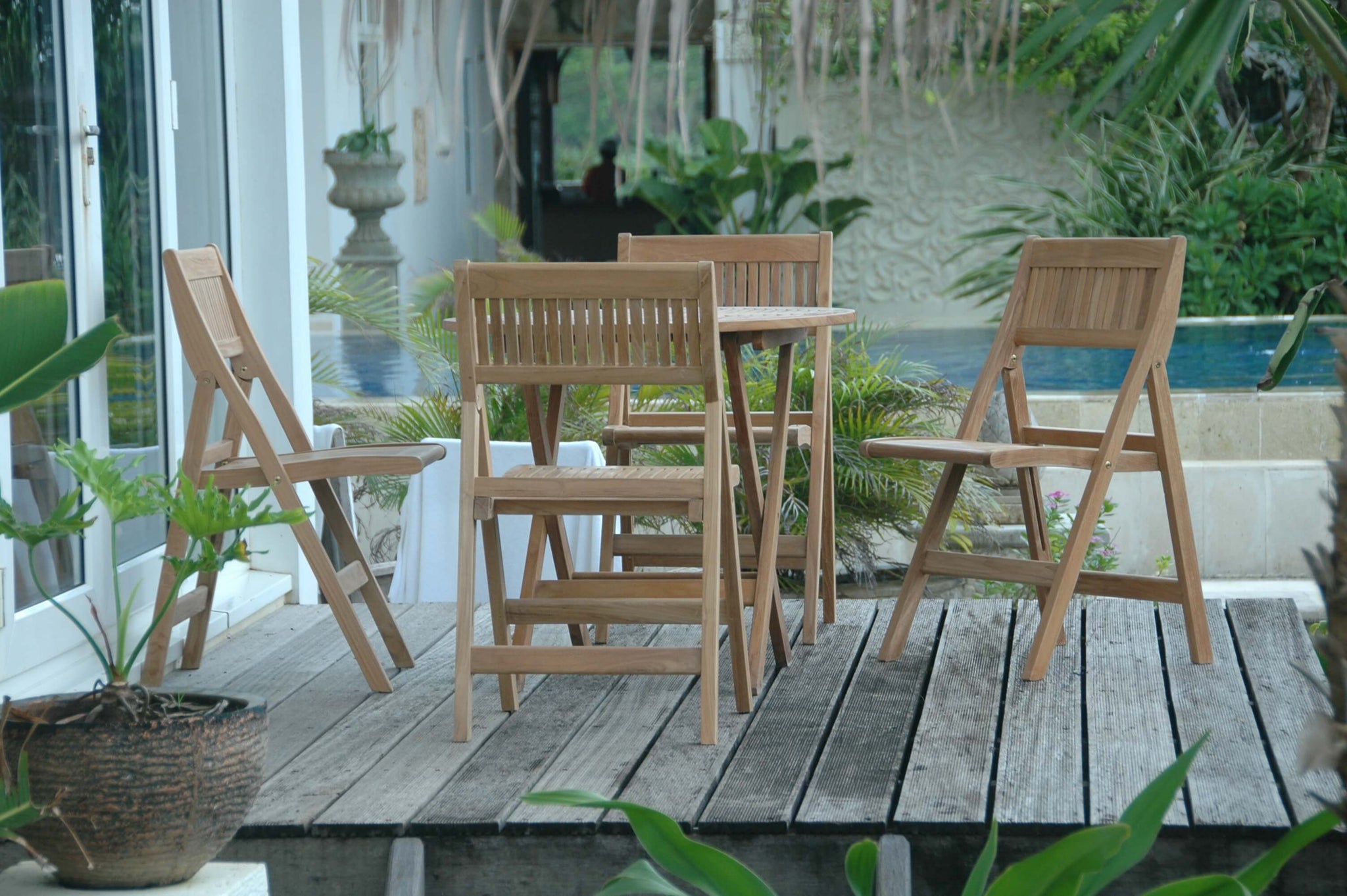 Bistro Table Set-24 for Indoor & Outdoor Use