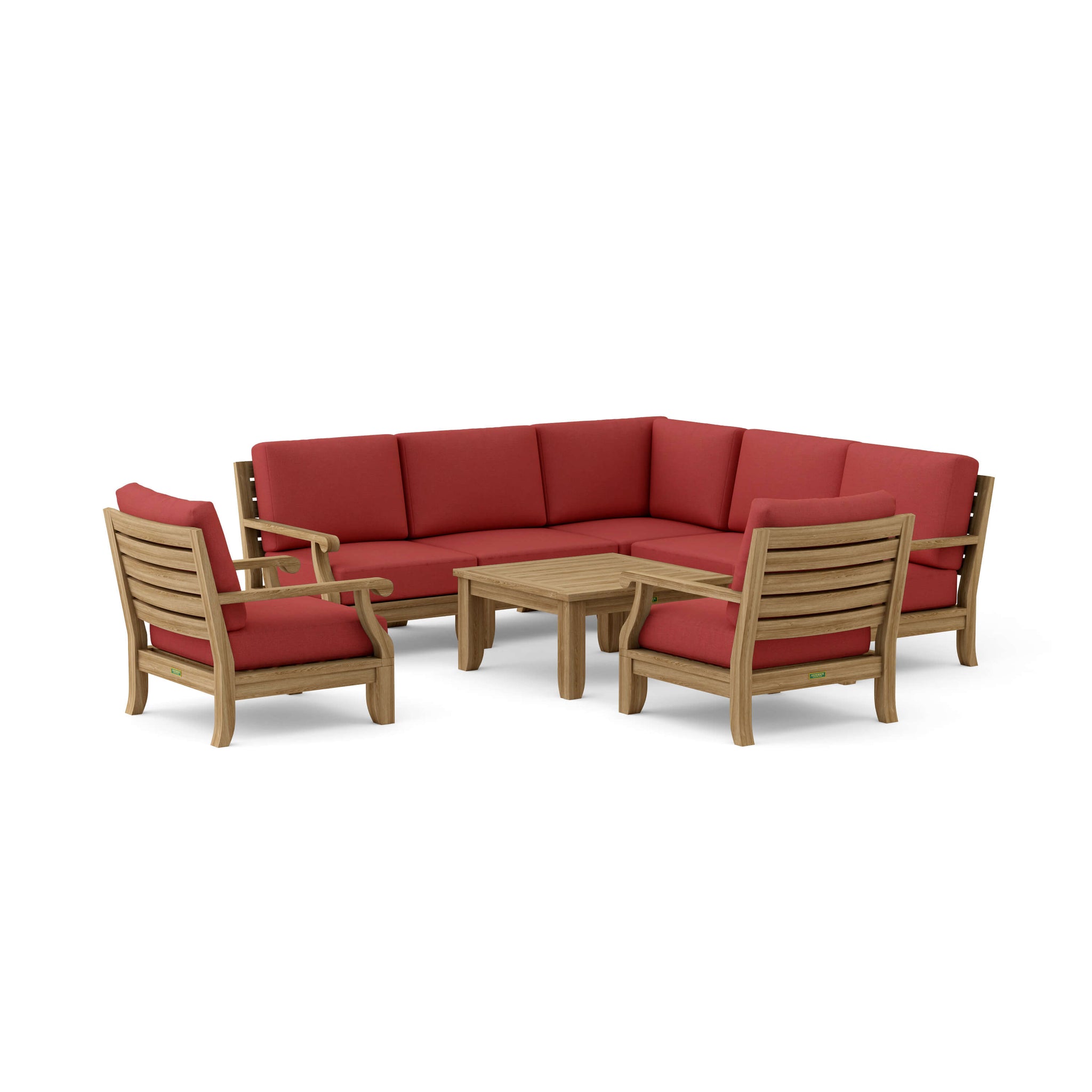 Riviera Modular Deep Seating Set for Effortless Outdoor Comfort Set