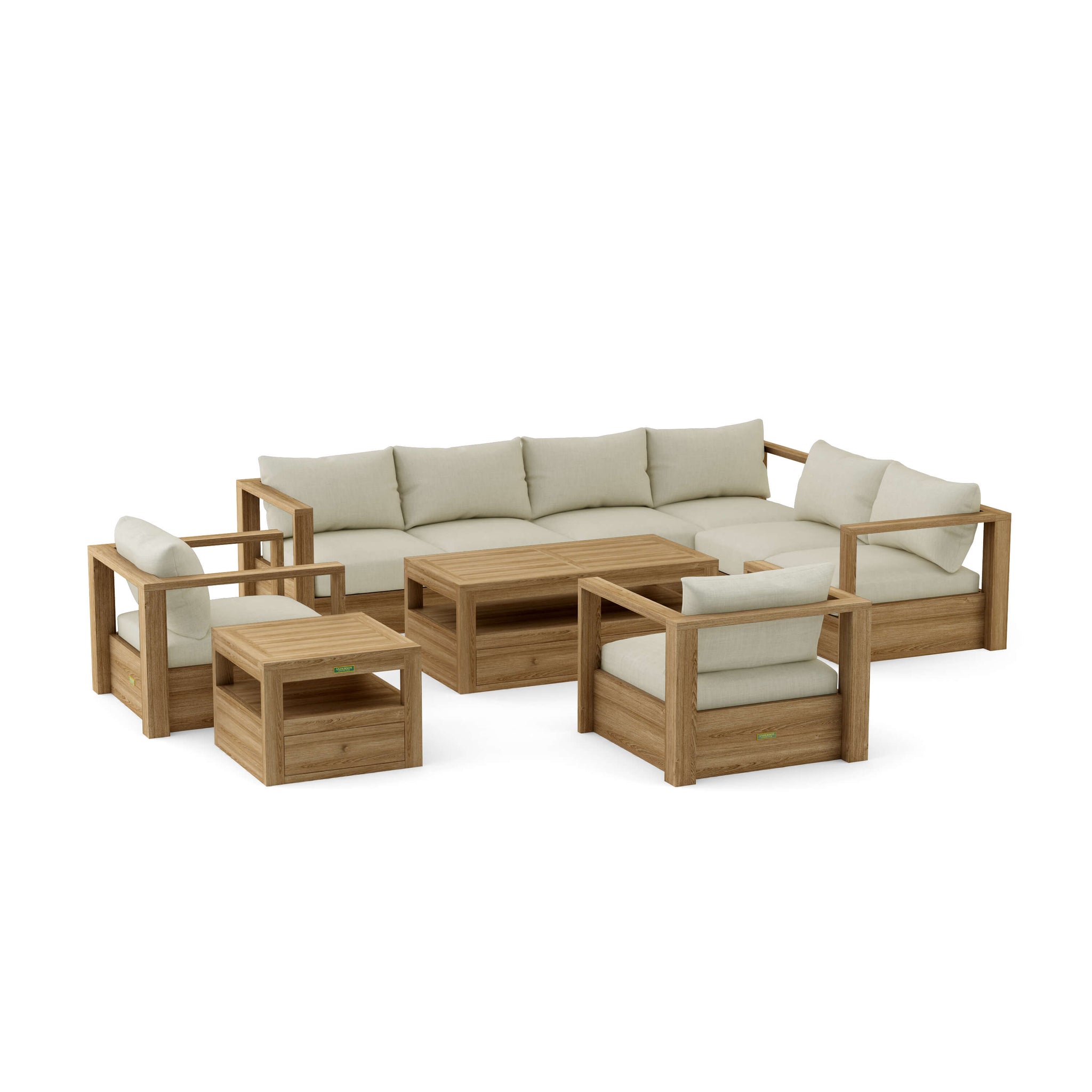Copacabana Modular Deep Seating Set for Relaxed Family Gatherings