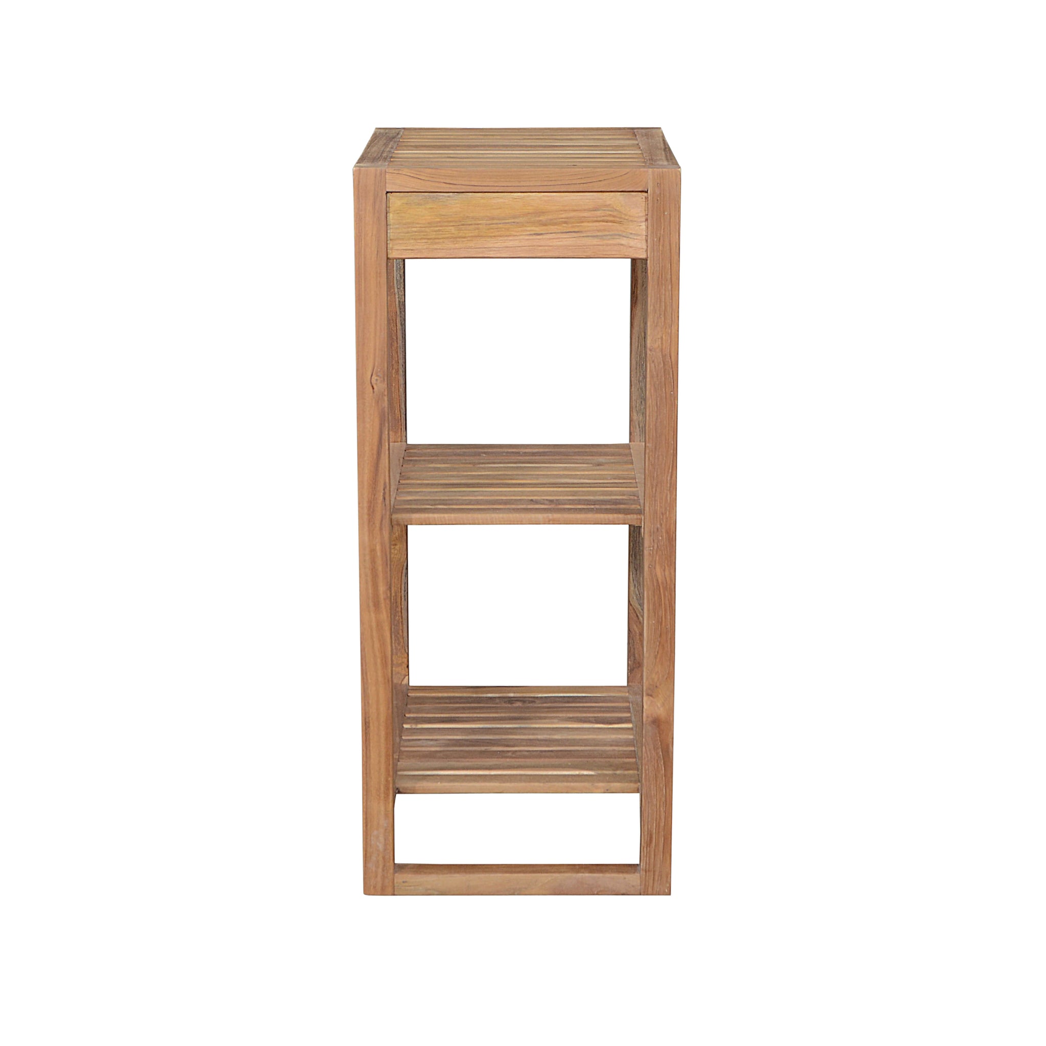 Spa Towel Table with 2 Shelves