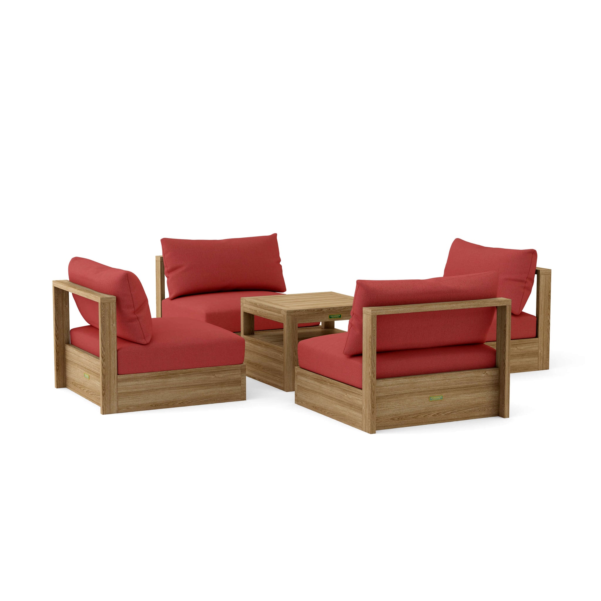 Copacabana 4 Seat Modular Deep Seating Set