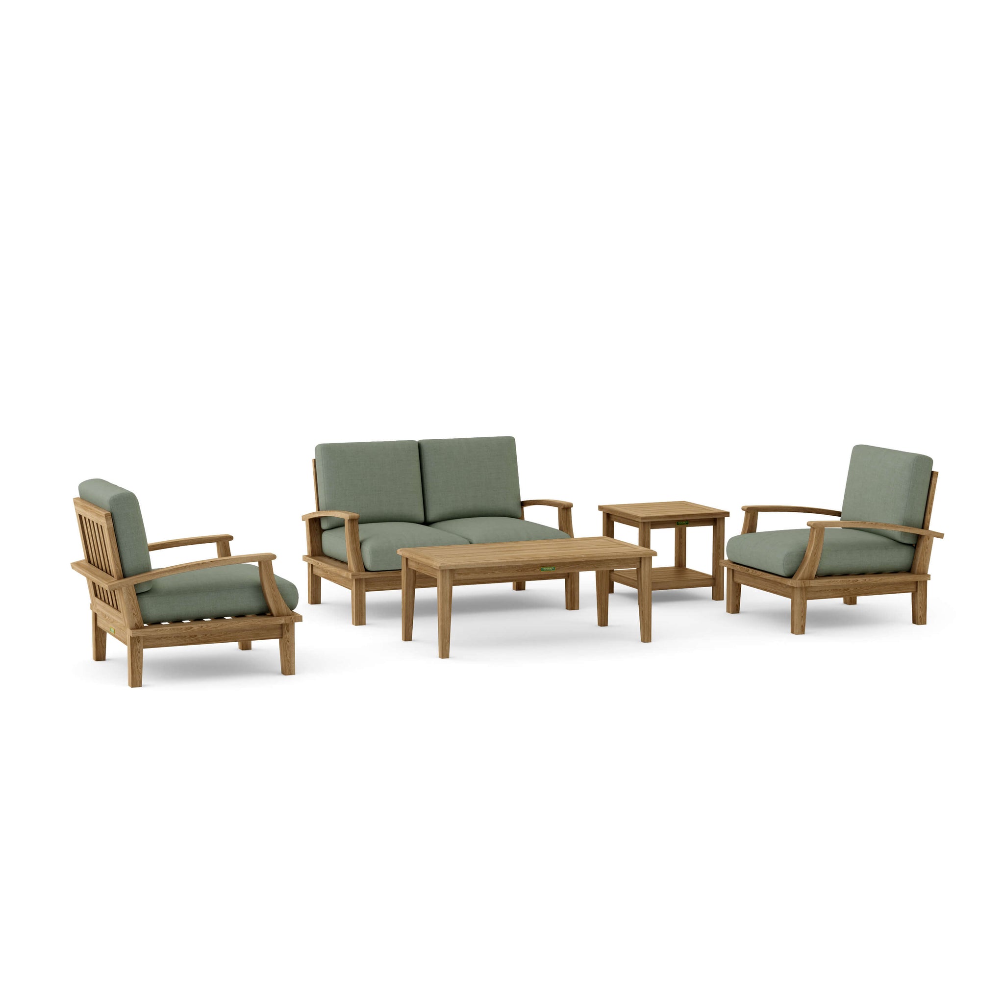 Brianna Deep Seating Set for Stylish, Cozy Outdoor Lounging Set