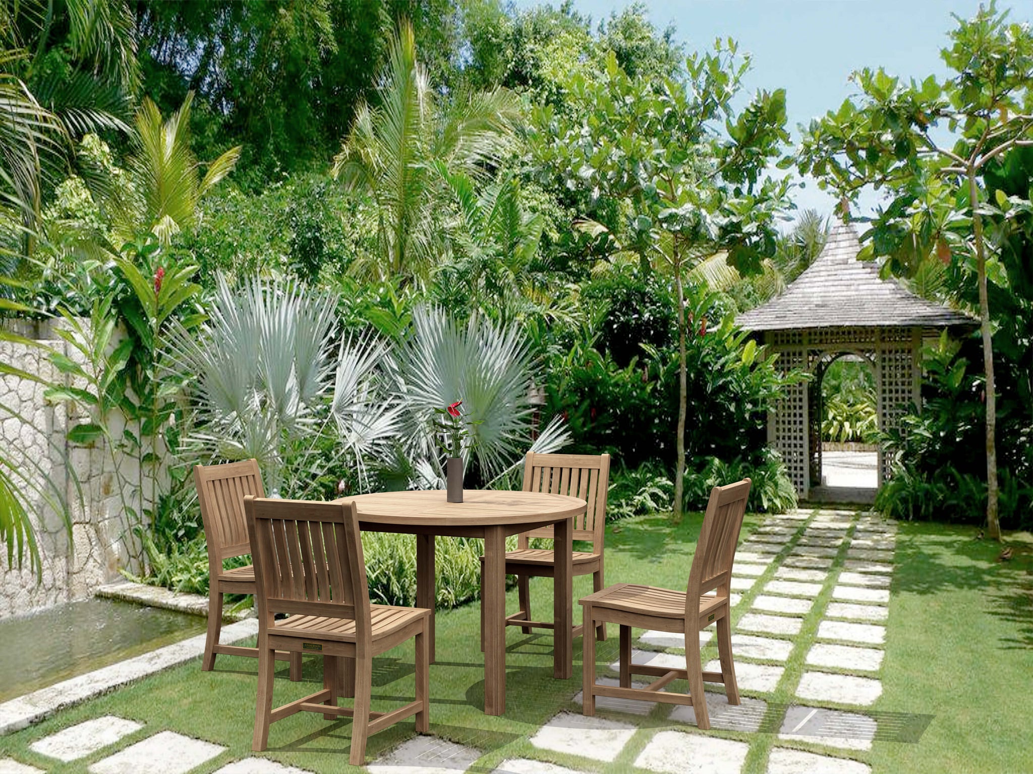 Versatile Somerset 5-PCS Dining Table Set