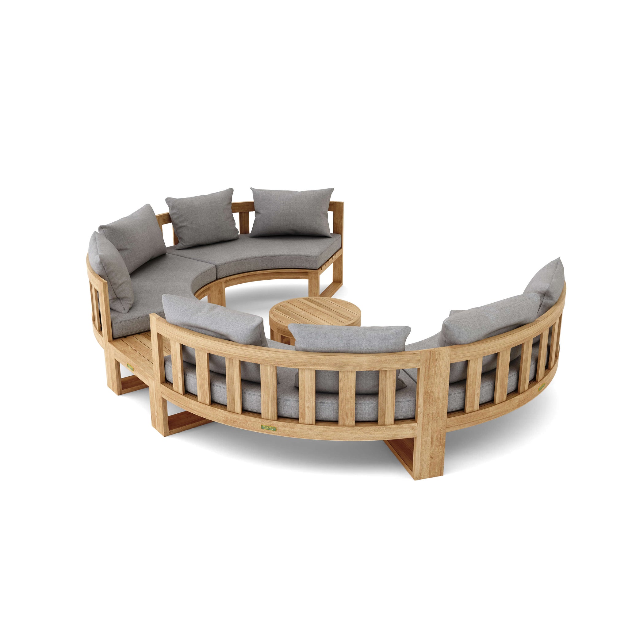 Circular Modular Deep Seating for Relaxing in Style Set