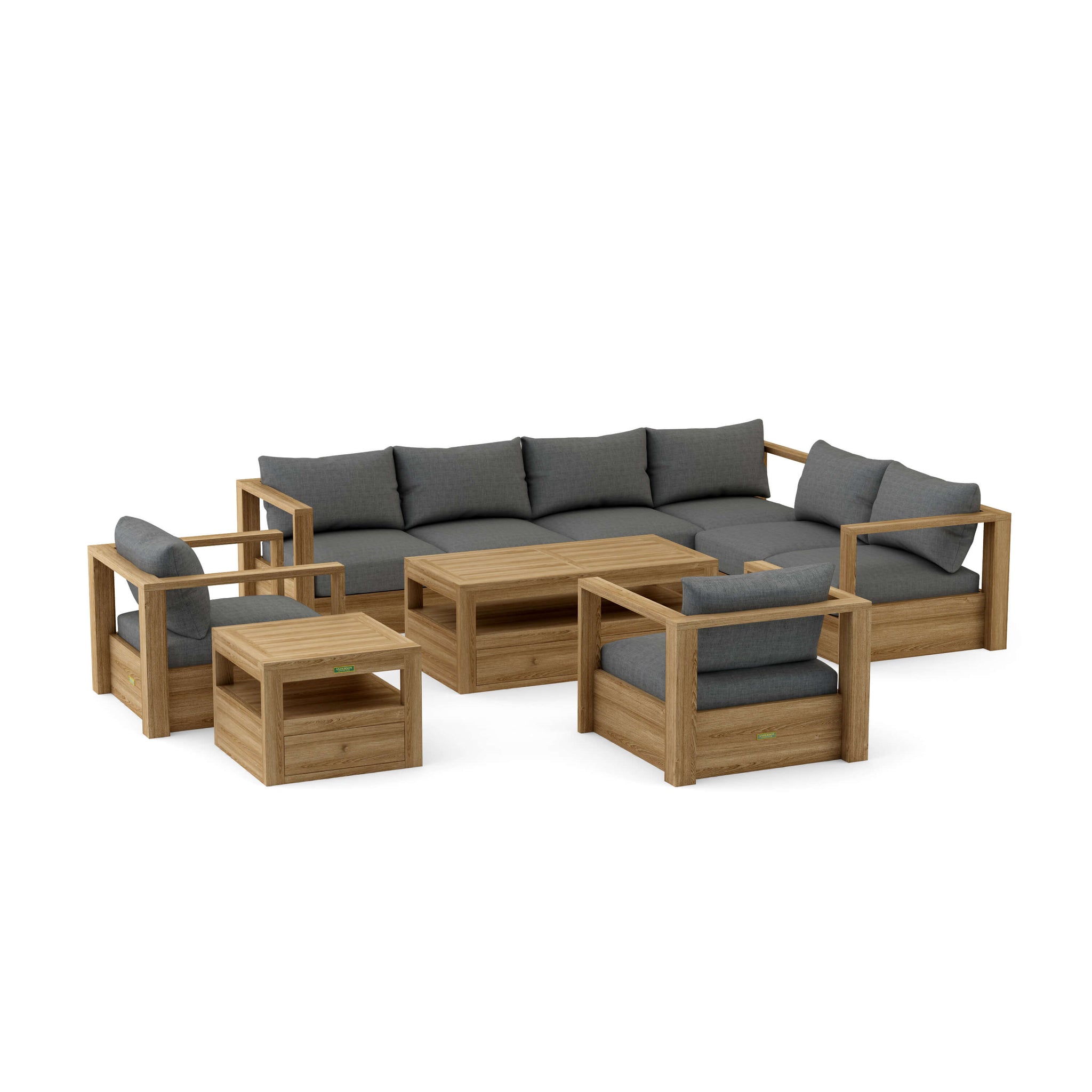 Copacabana Modular Deep Seating Set for Relaxed Family Gatherings