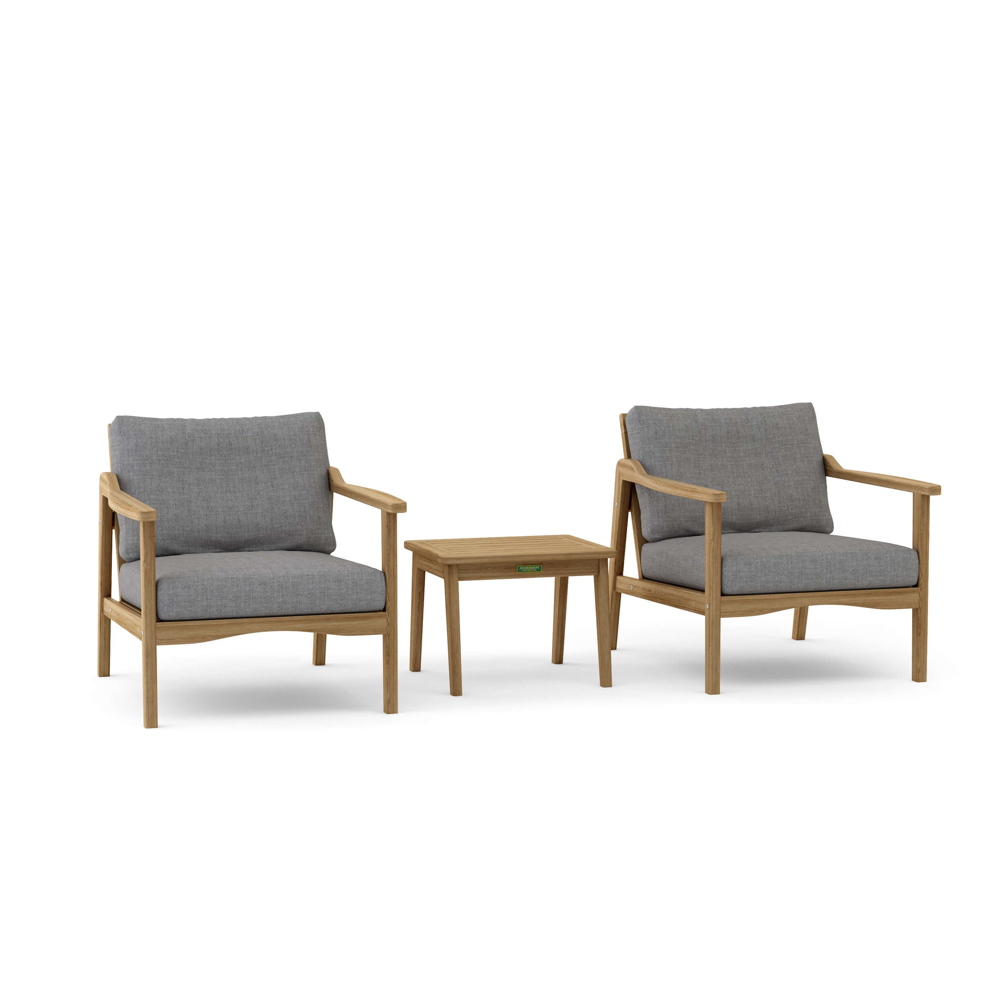 Amalfi Teak Wood Deep Seating Set