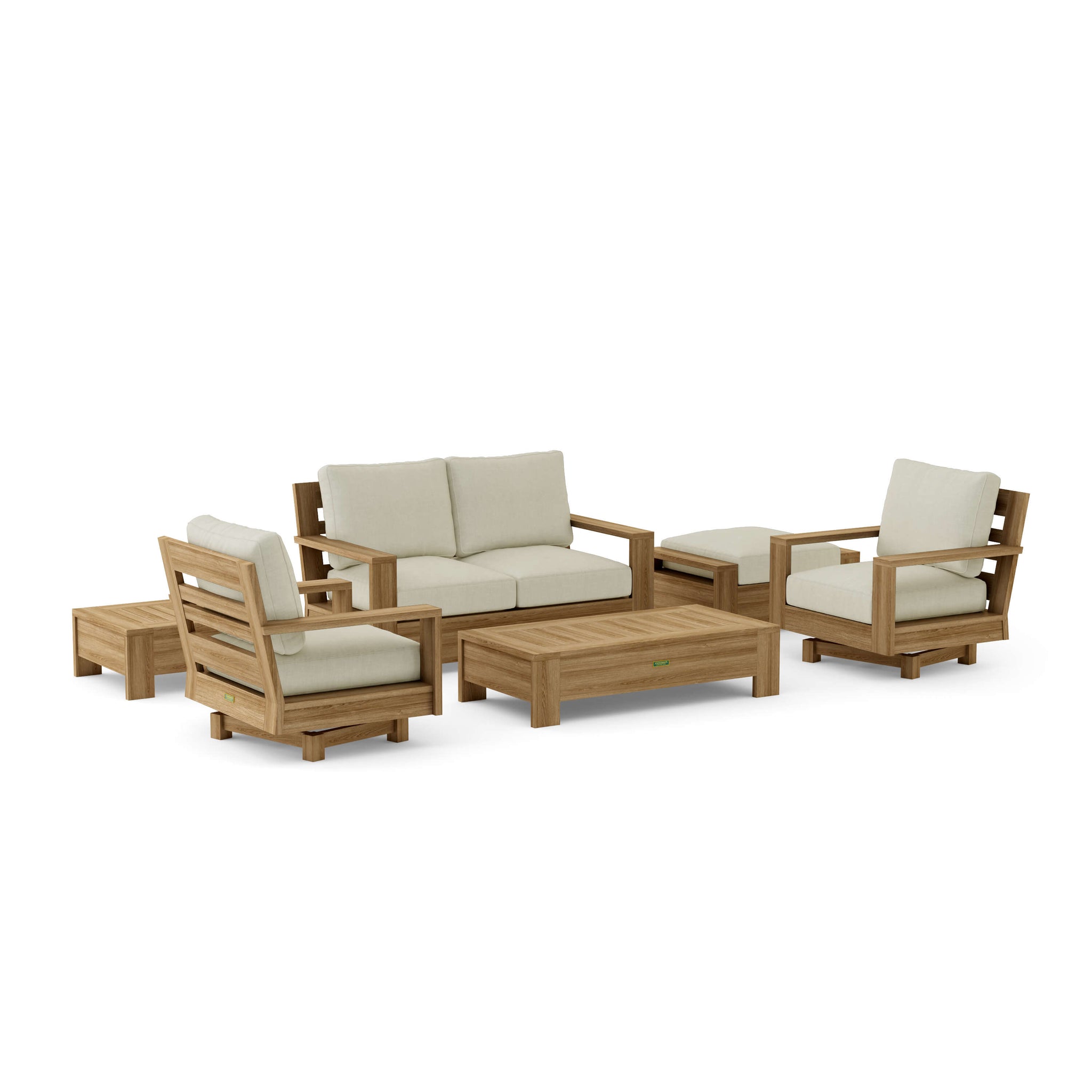 Madera Deep Seating Set for Spacious Outdoor Living