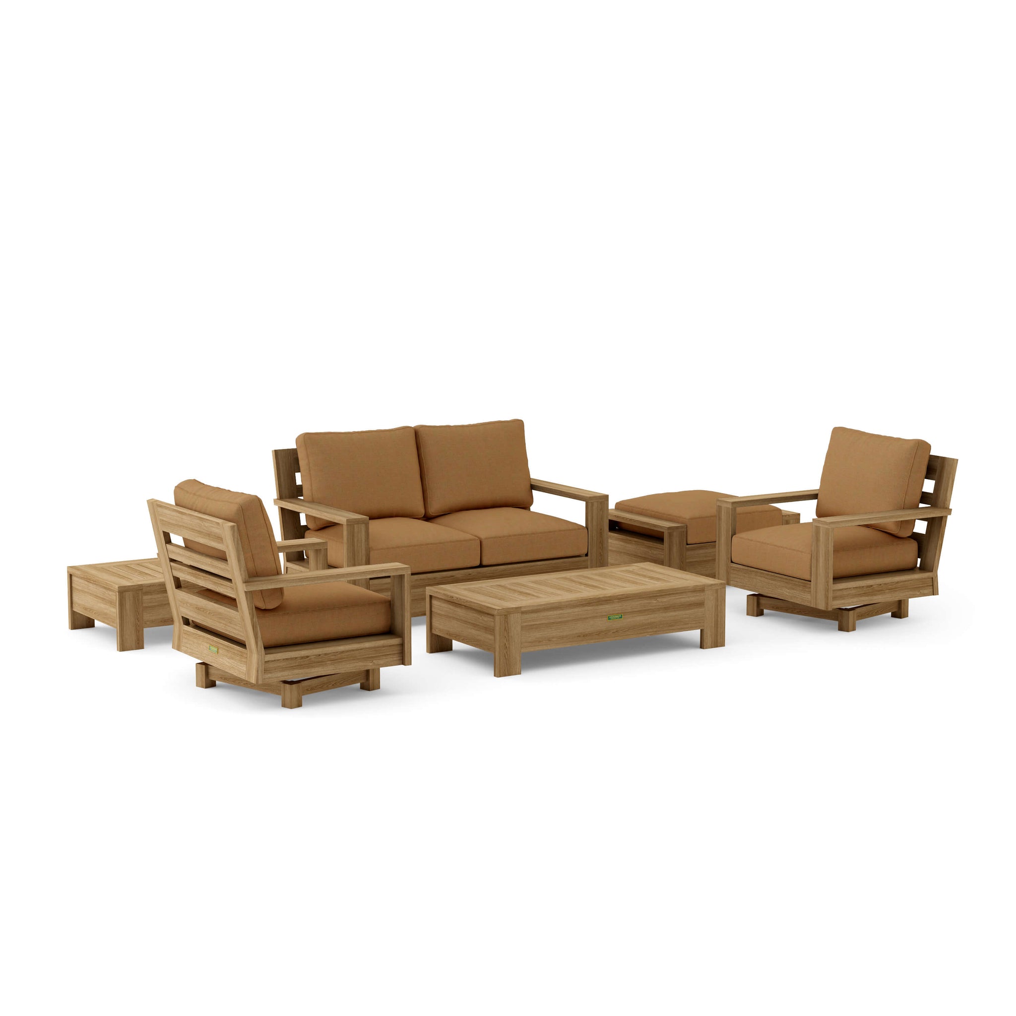 Madera Deep Seating Set for Spacious Outdoor Living