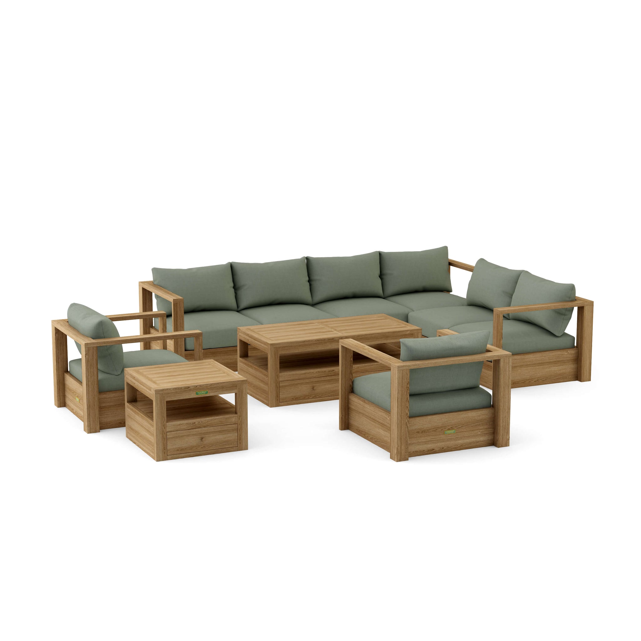 Copacabana Modular Deep Seating Set for Relaxed Family Gatherings