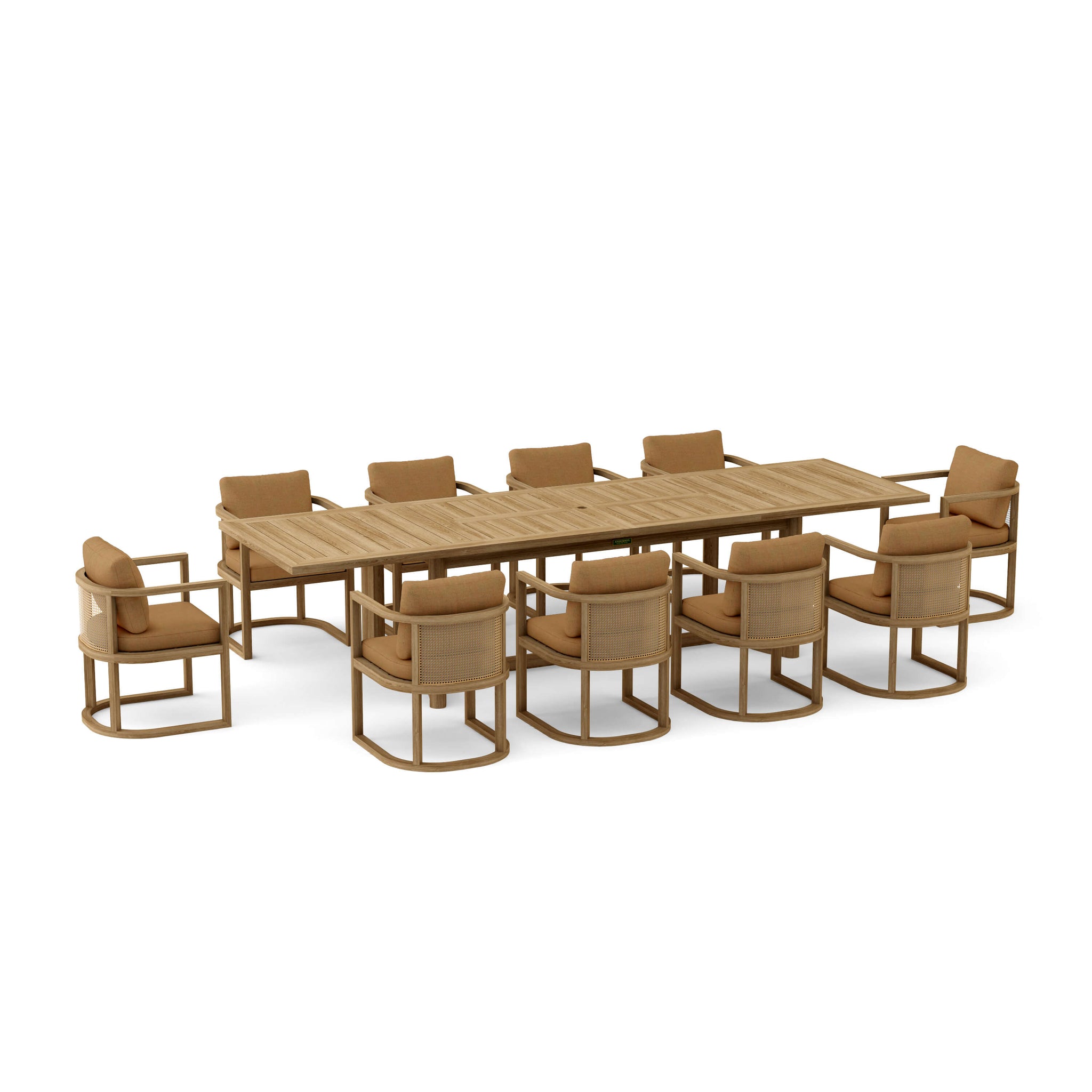 Junus 11-PCS Dining Table Set