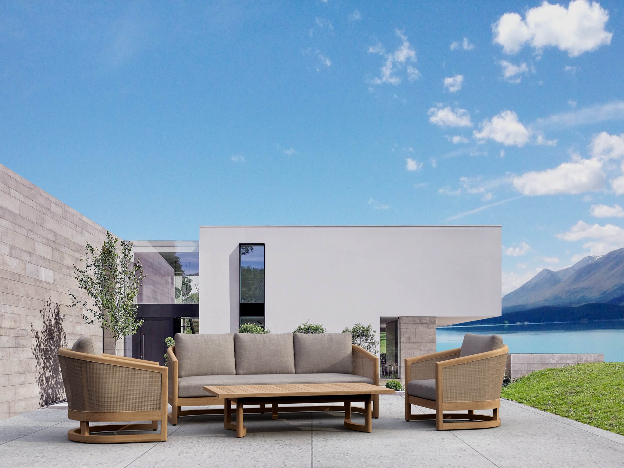 Catania Deep Seating Set for Any Outdoor Space