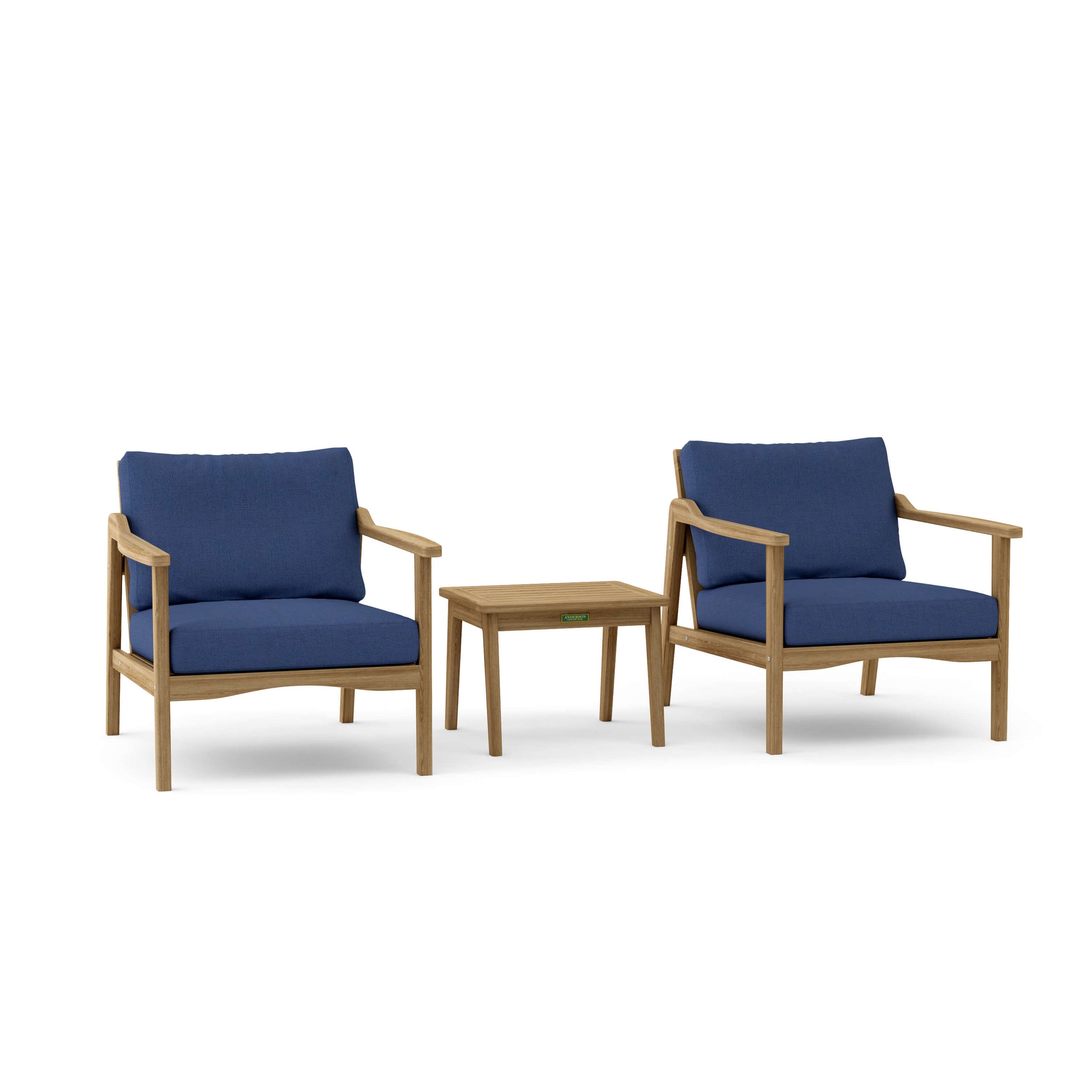 Amalfi Teak Wood Deep Seating Set