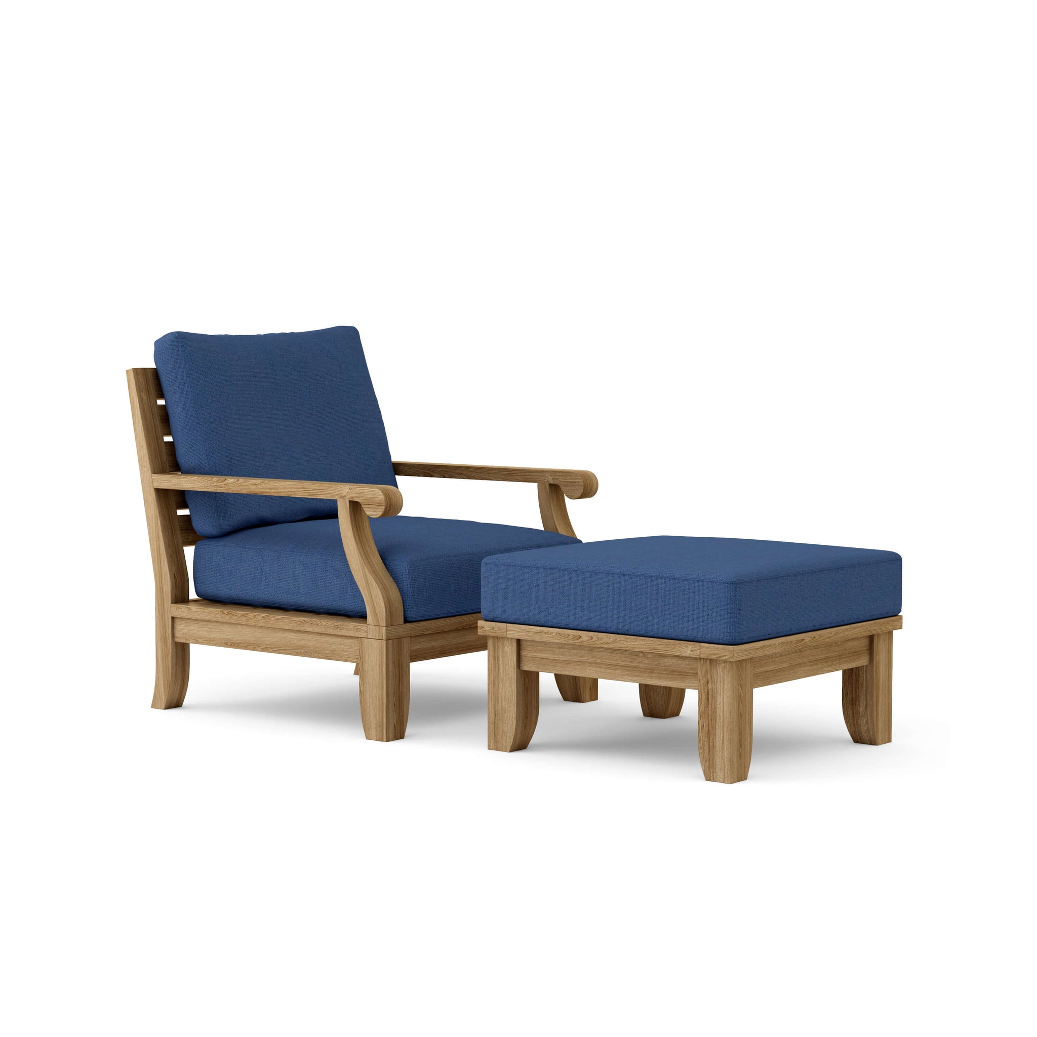 Riviera Modular Deep Seating Set for a Sophisticated Outdoor Lounge Set