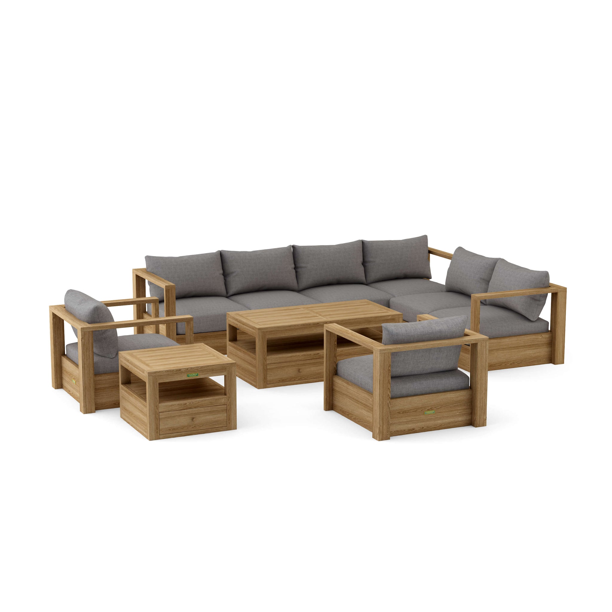 Copacabana Modular Deep Seating Set for Relaxed Family Gatherings