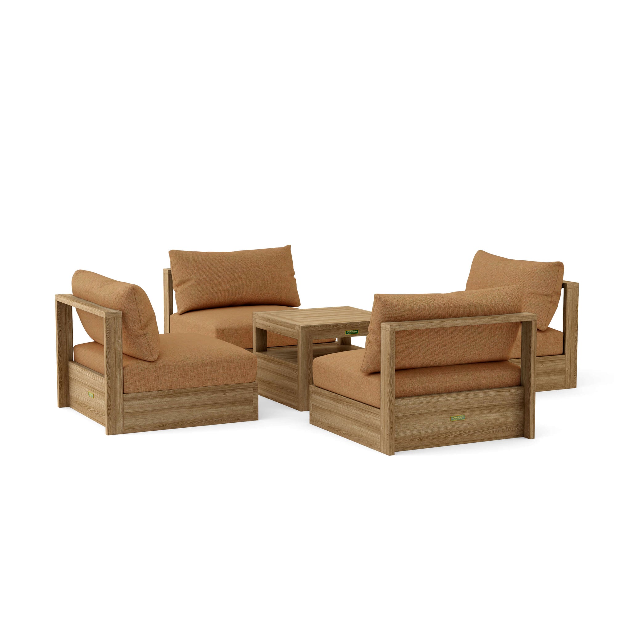 Copacabana 4 Seat Modular Deep Seating Set
