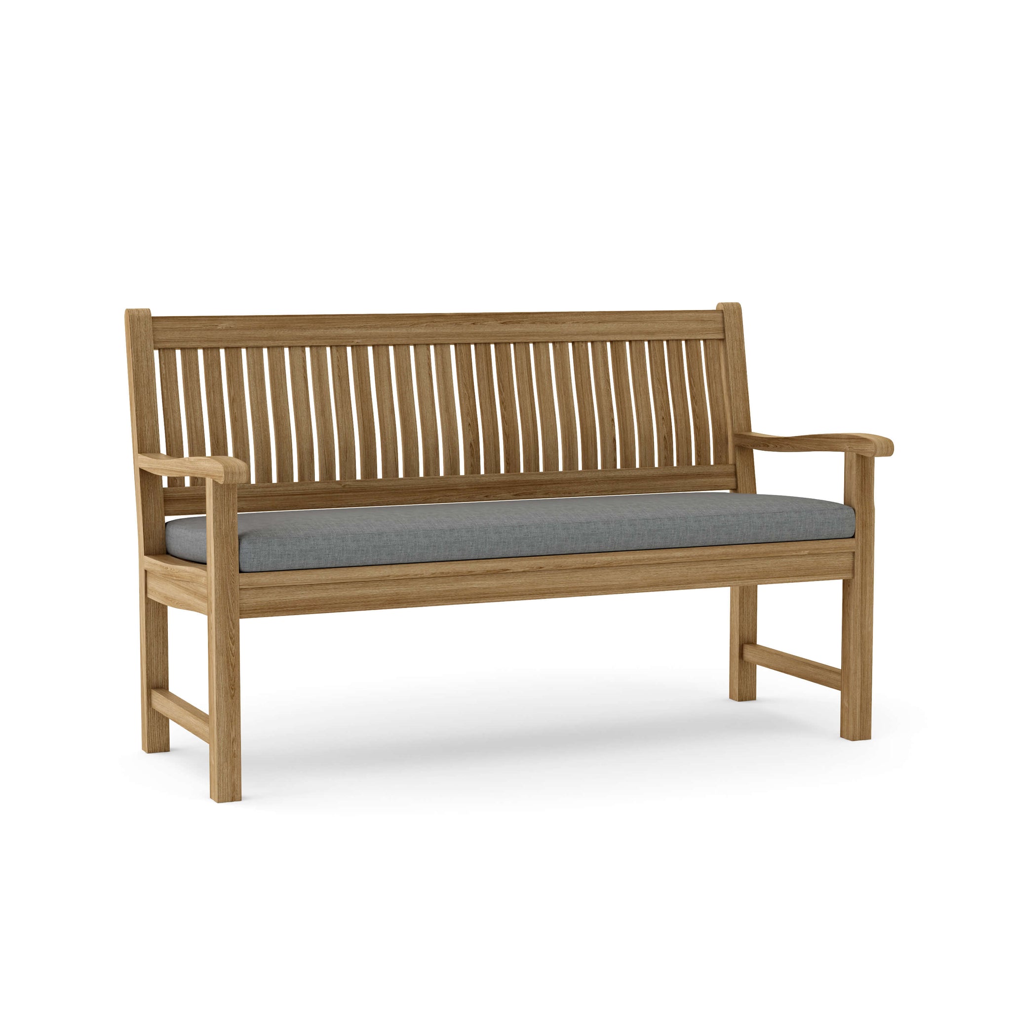Del-Amo 3-Seater Bench Perfect for Family Outdoor Relaxation