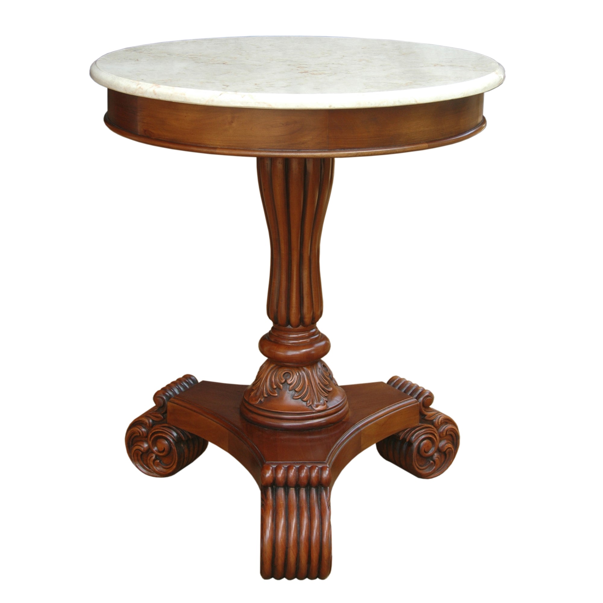 Bella Marble Top Side Table - Outside Depot